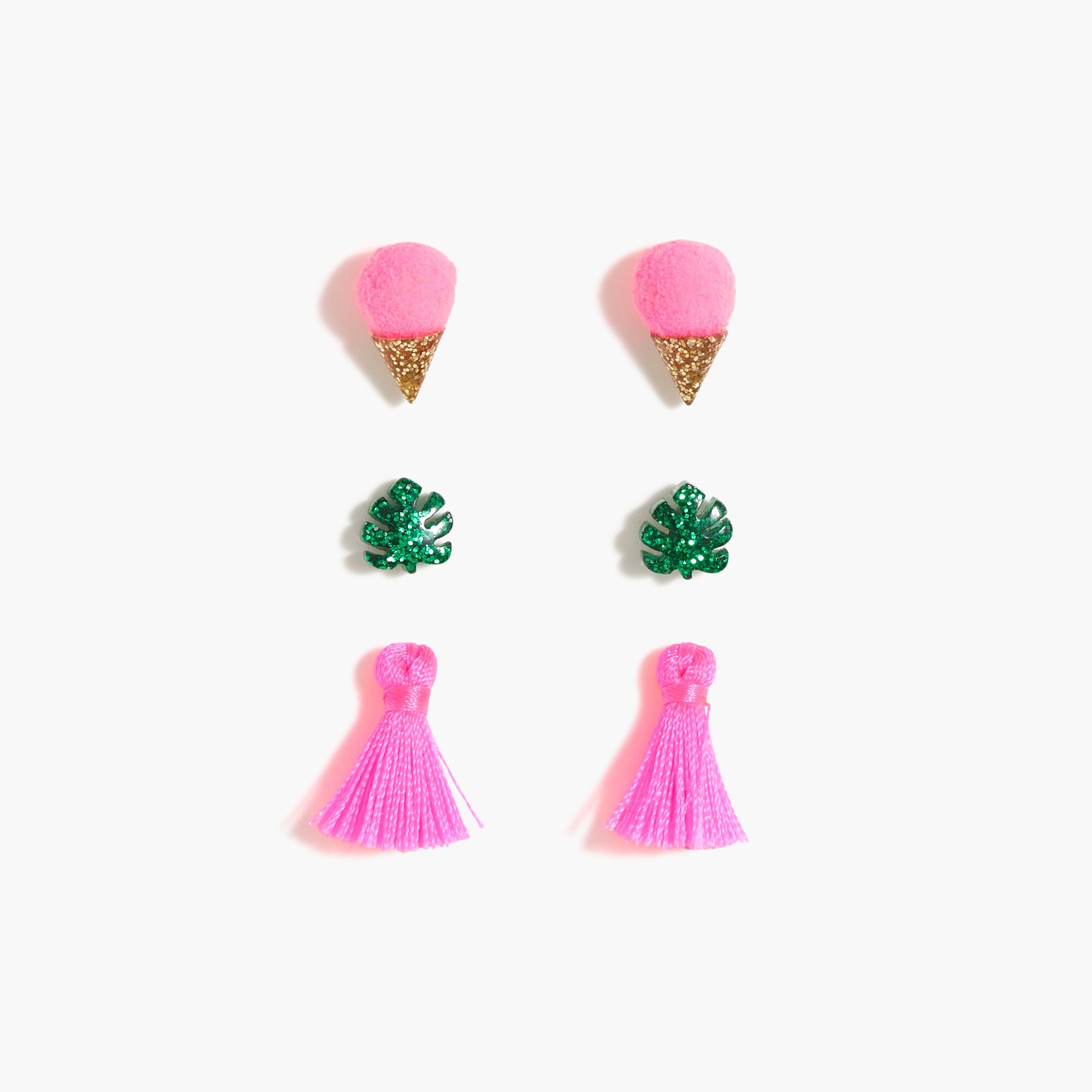 Girls' tassel earrings