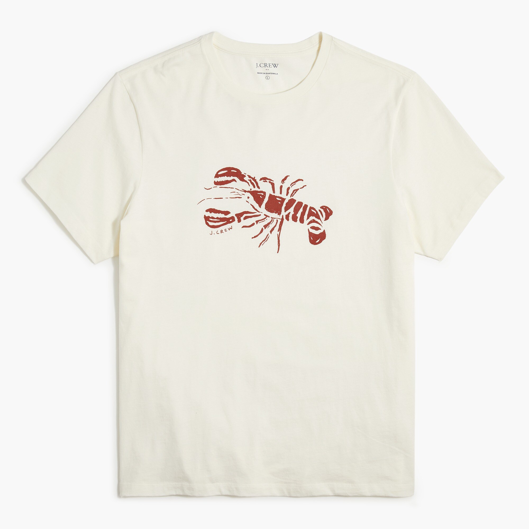 lobster graphic tee for men