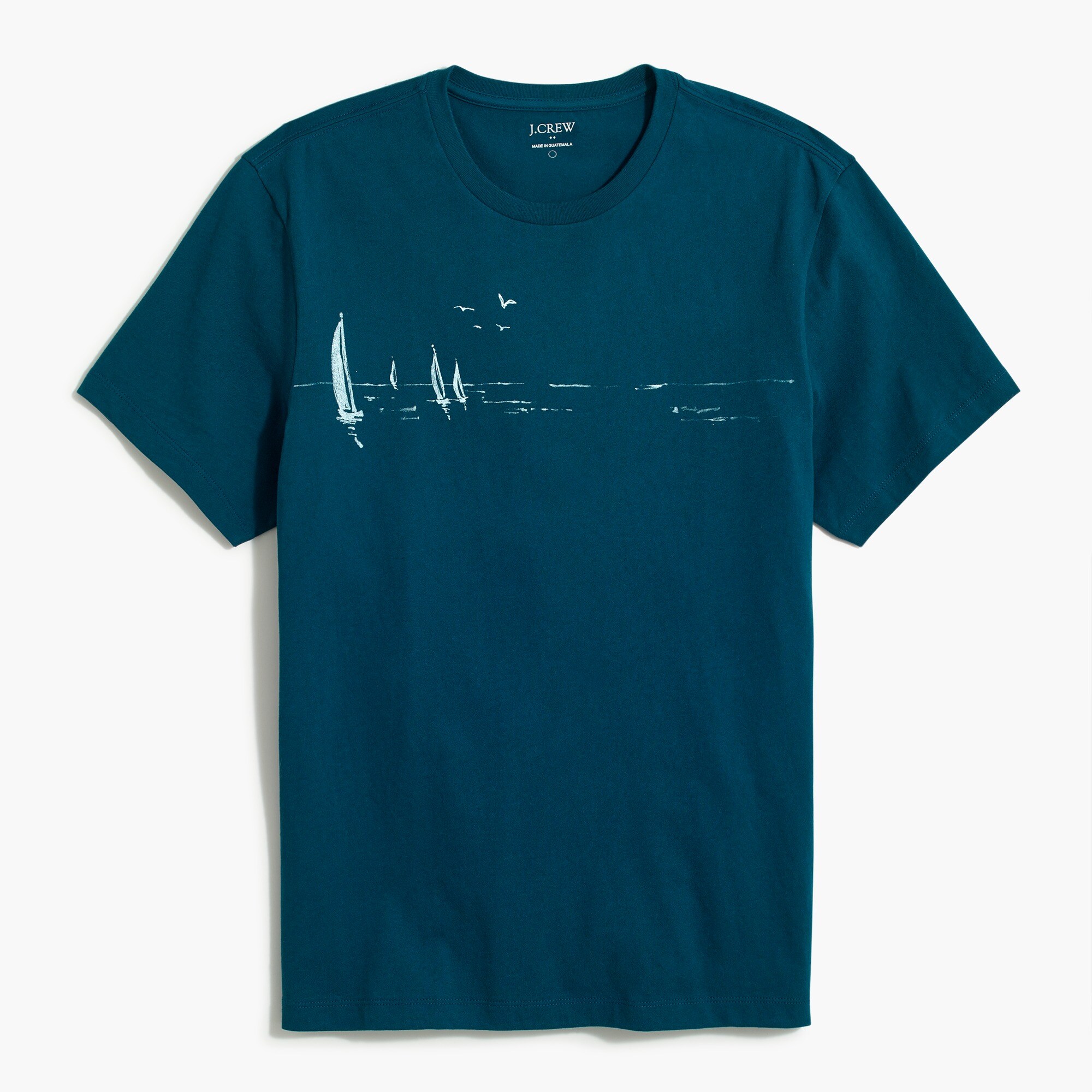 sailboats graphic tee for men
