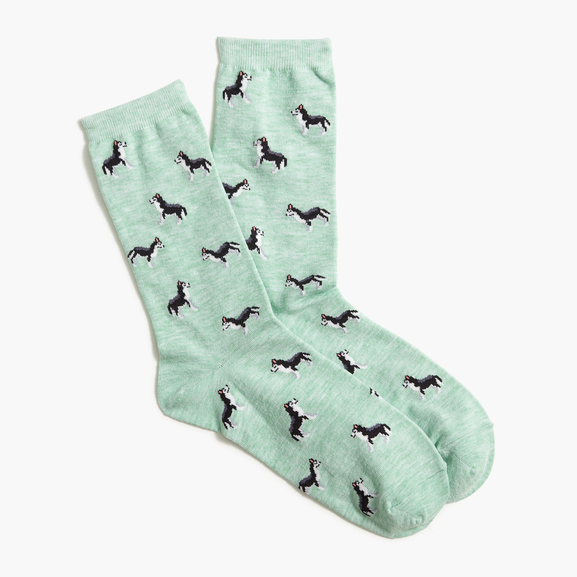 Husky dogs trouser socks