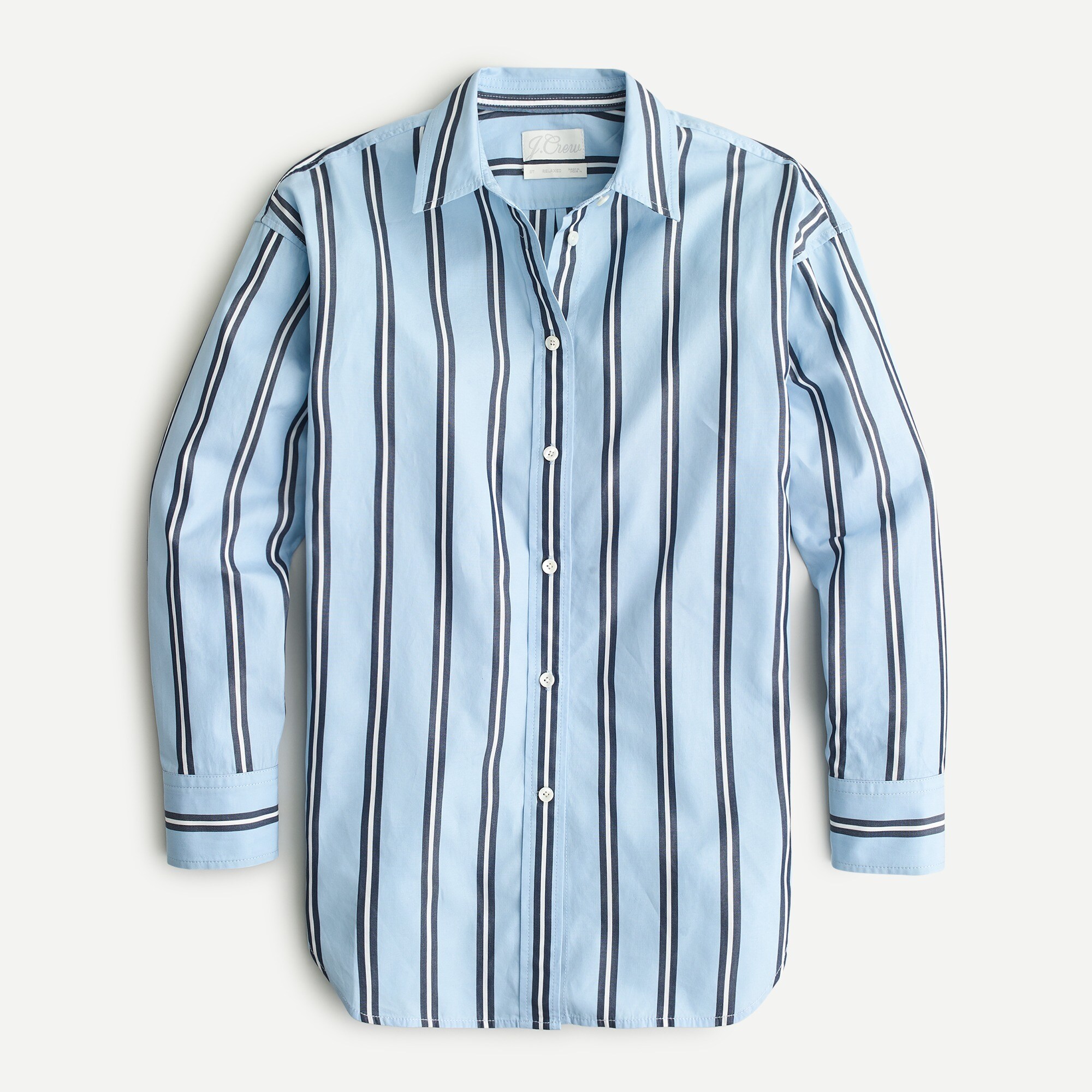 Relaxed-fit Thomas Mason® for J.Crew shirt in stripe