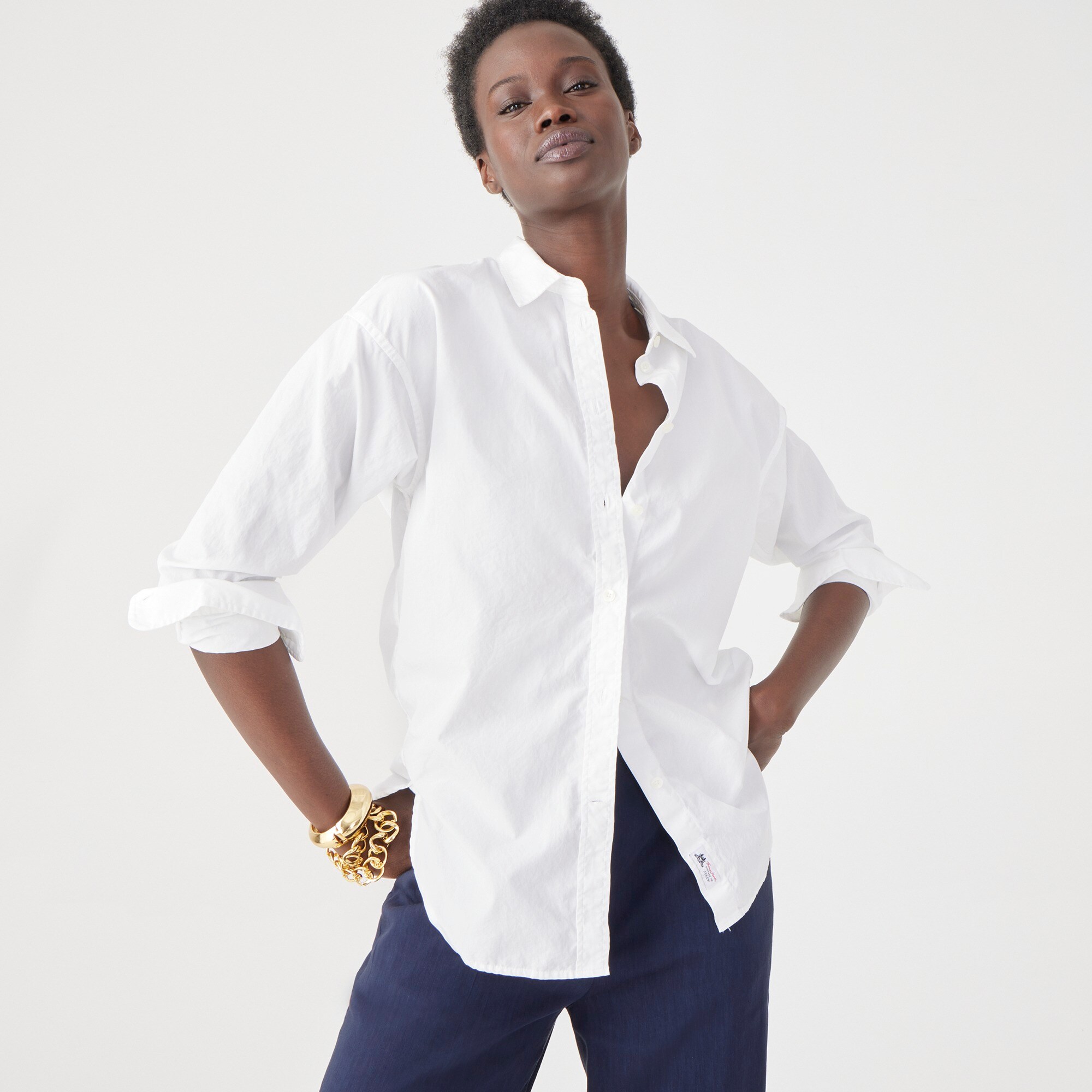 Relaxed-fit Thomas Mason&reg; for J.Crew shirt