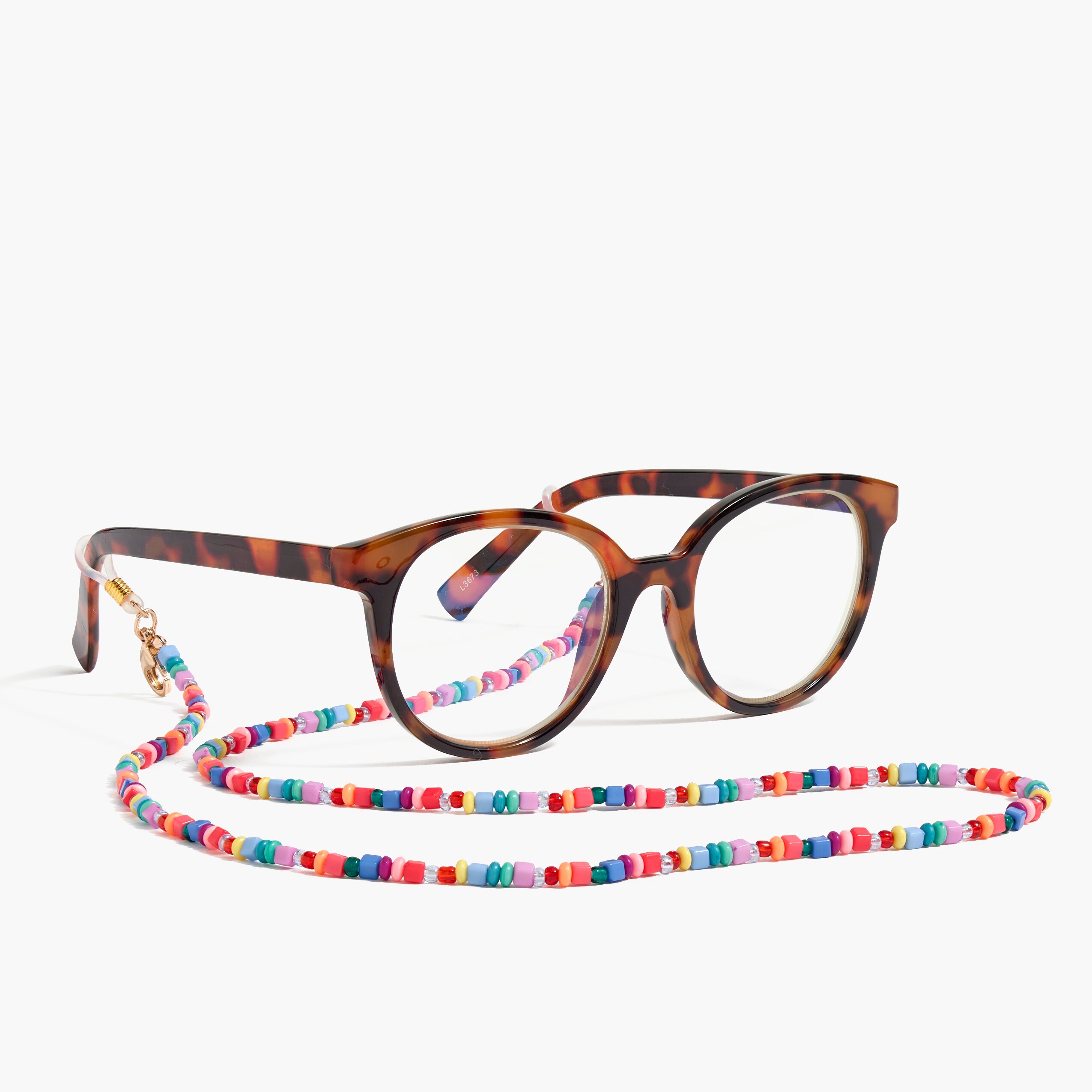 Multi-bead sunglasses and mask chain