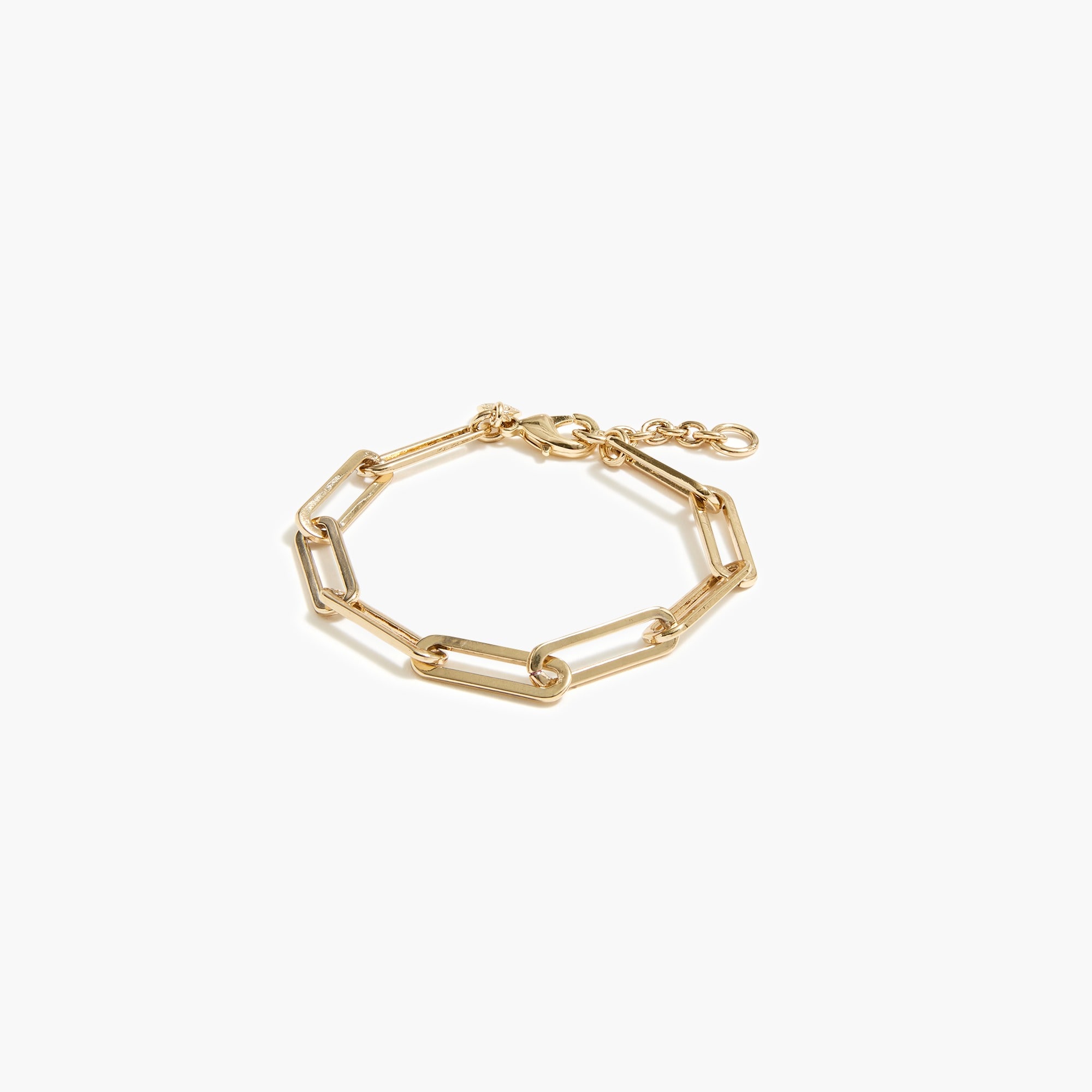 womens Paper-clip link bracelet