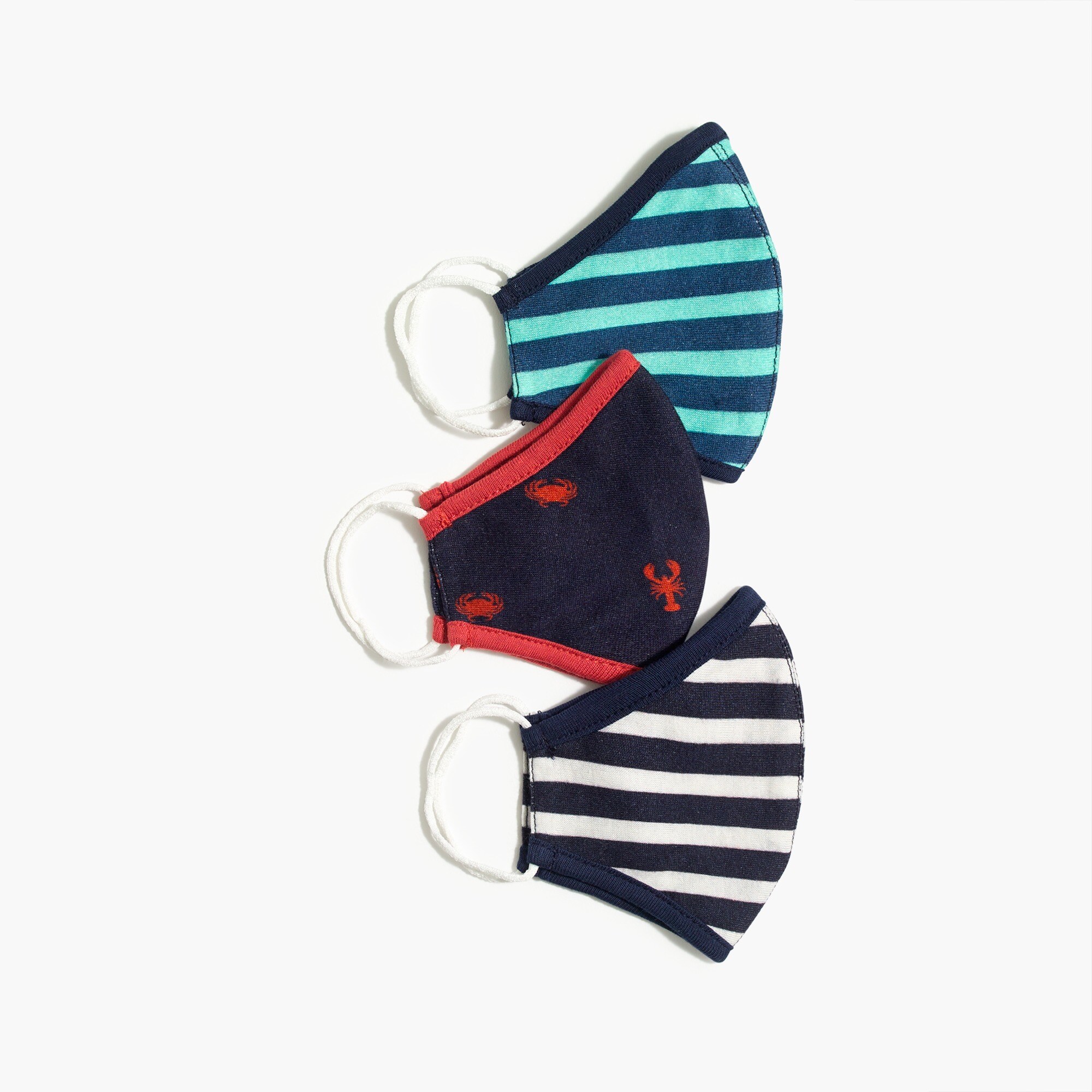 Kids' pack-of-three nonmedical knit face masks
