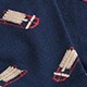 Critter socks NAVY VINTAGE SLEDS