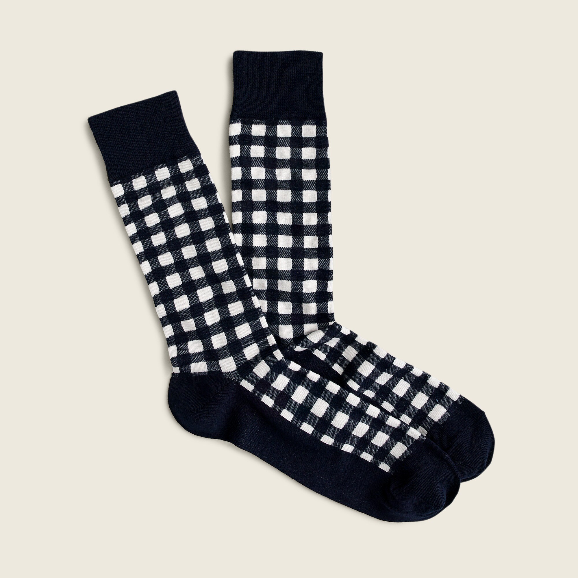 Gingham socks