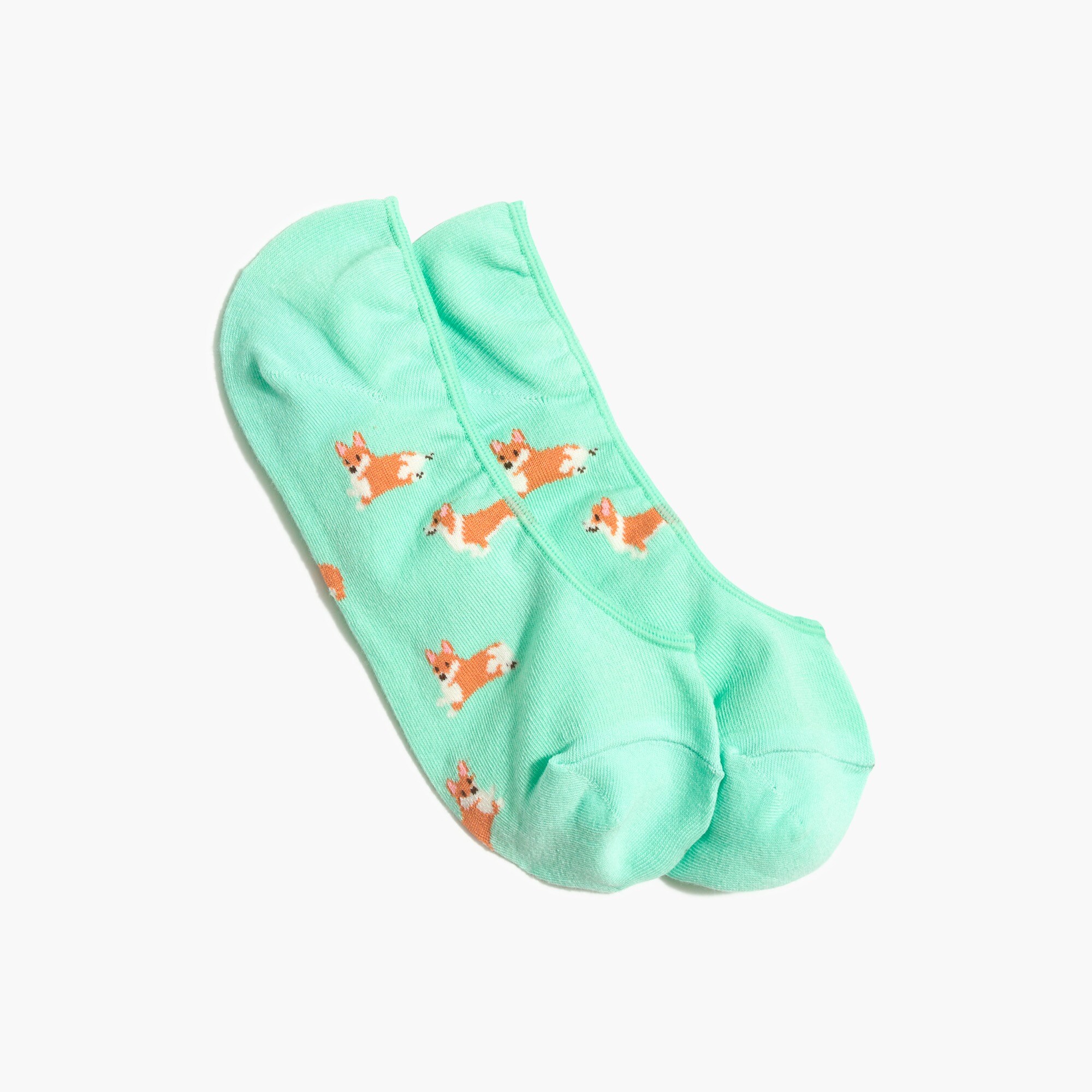 Corgi no-show socks