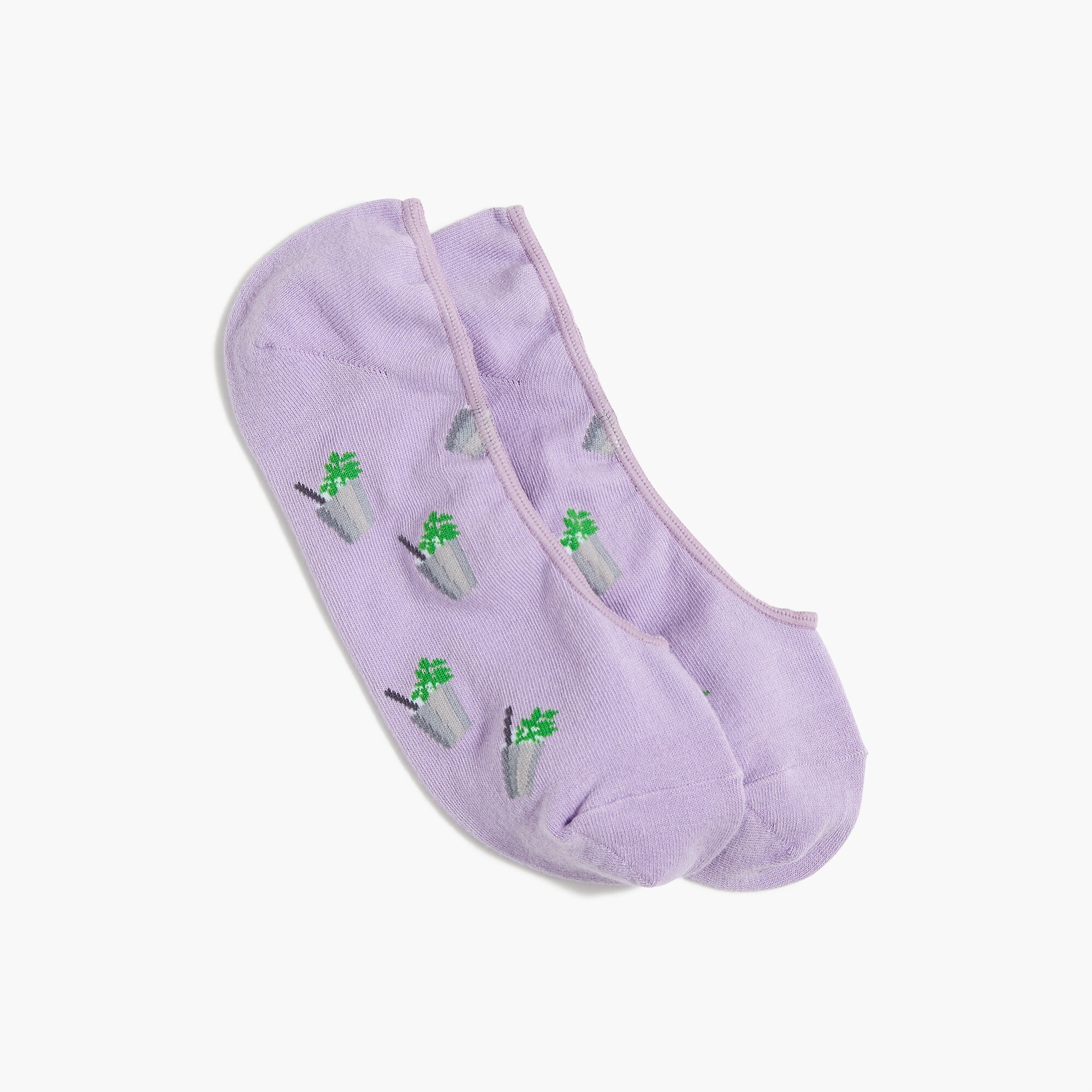 Mint julep no-show socks