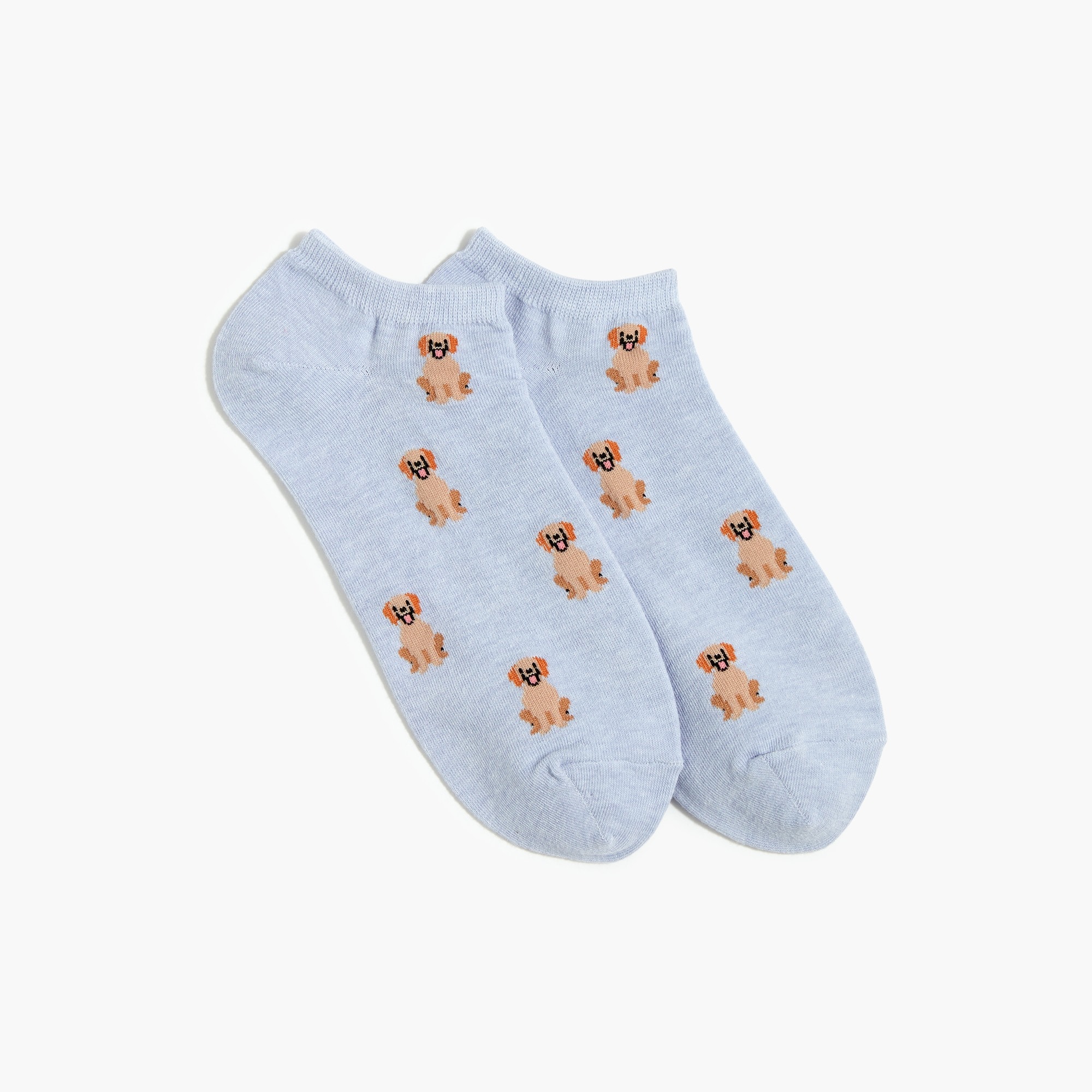 Yellow labs ankle socks