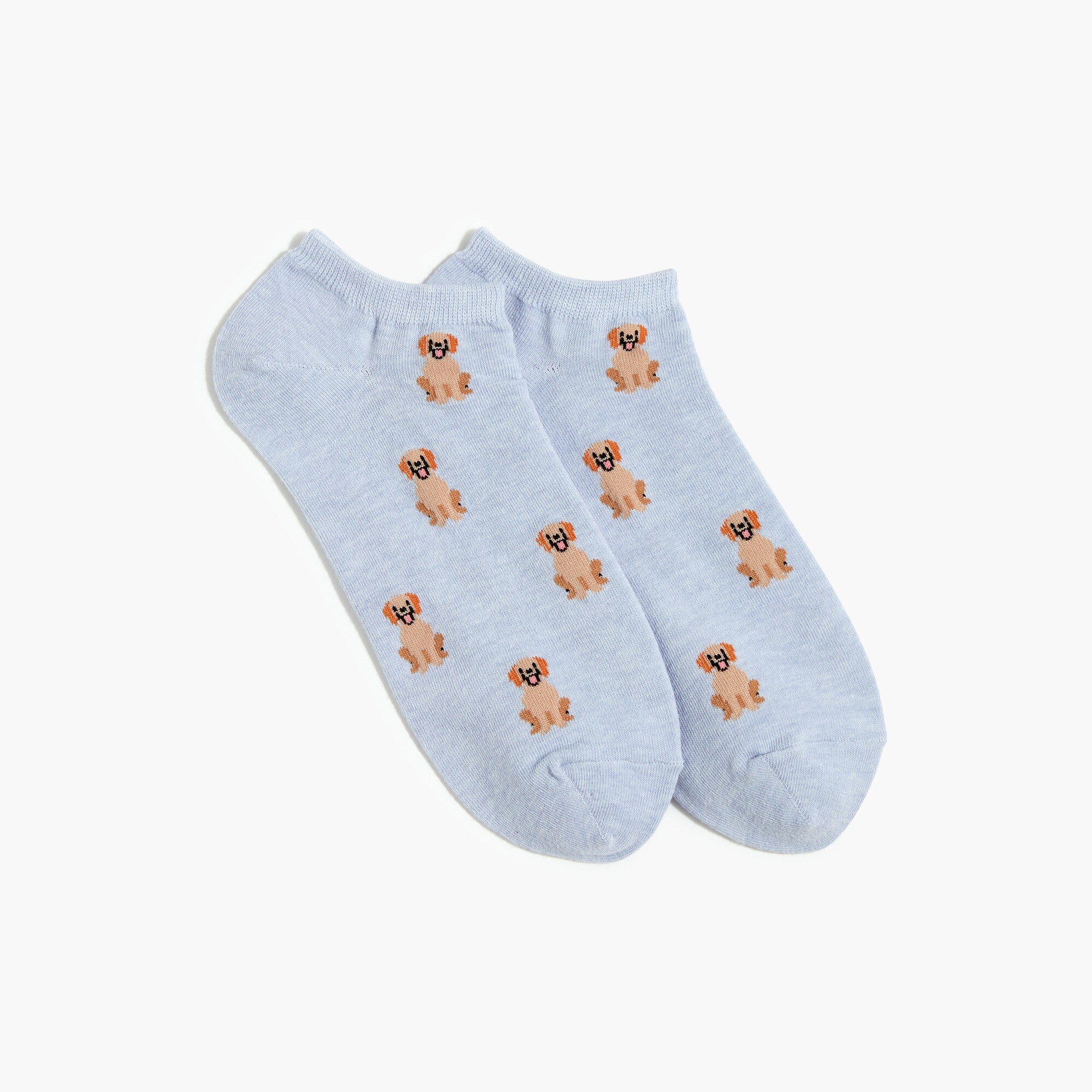 Yellow labs ankle socks