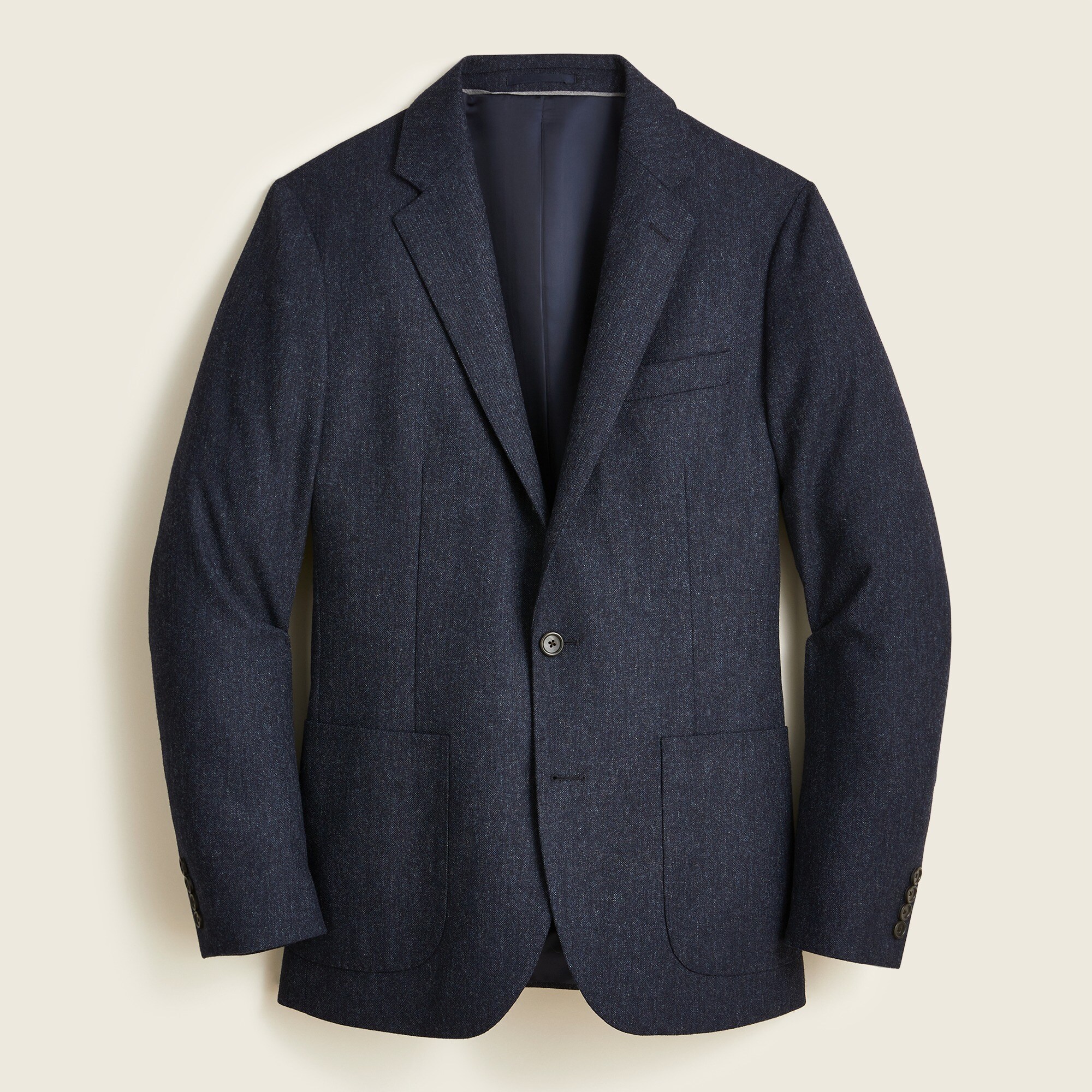 Ludlow Slim-fit unstructured blazer in English wool