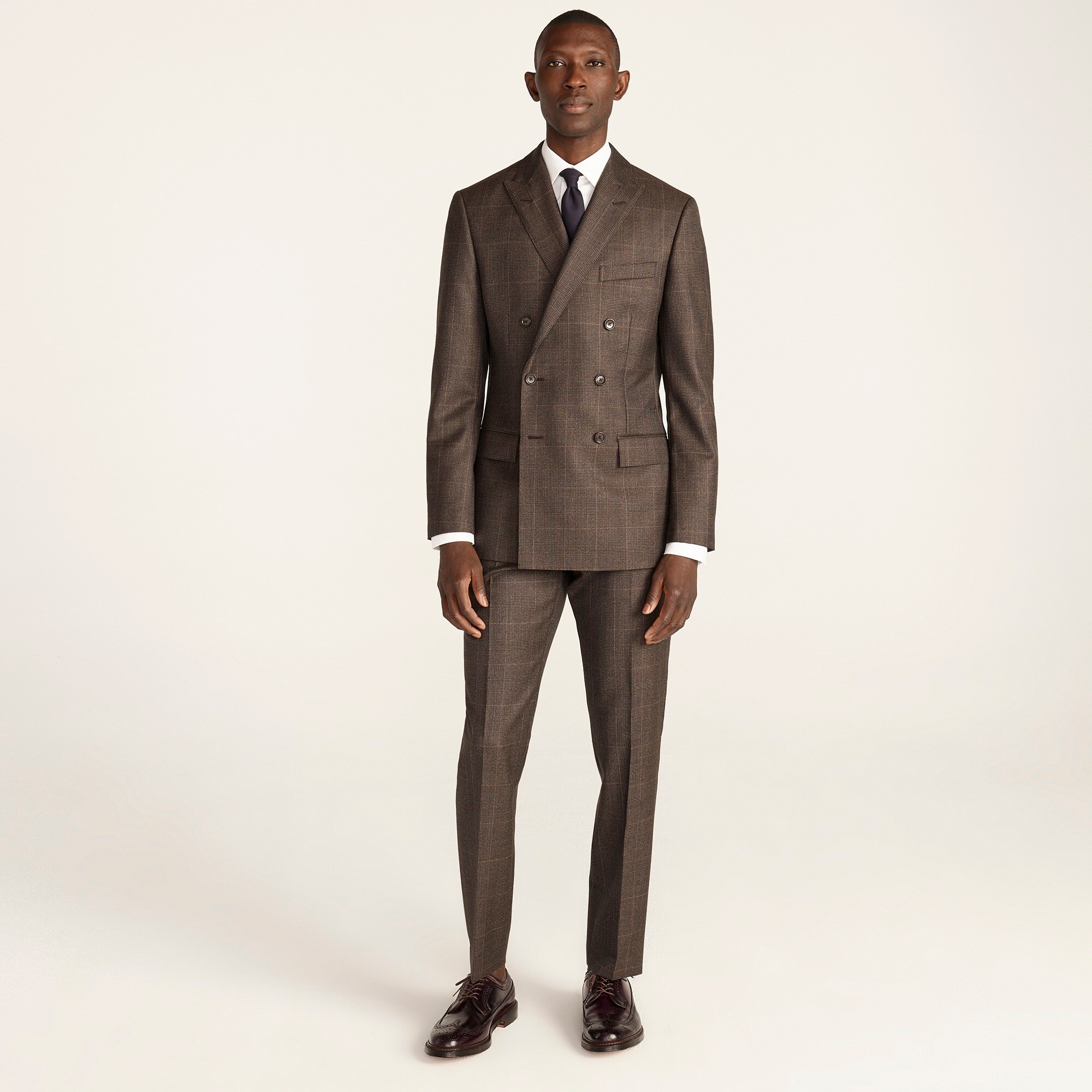 ジャケット・アウター BEAMS F COMERO DOUBLE-BREASTED JACKET Ludlow Slim-fit Double-breasted Suit Jacket In Italian Wool For