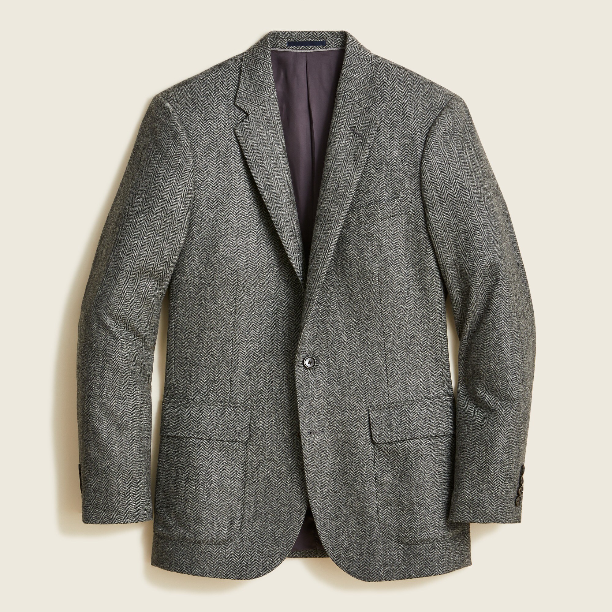 Ludlow Slim-fit suit jacket in English cashmere