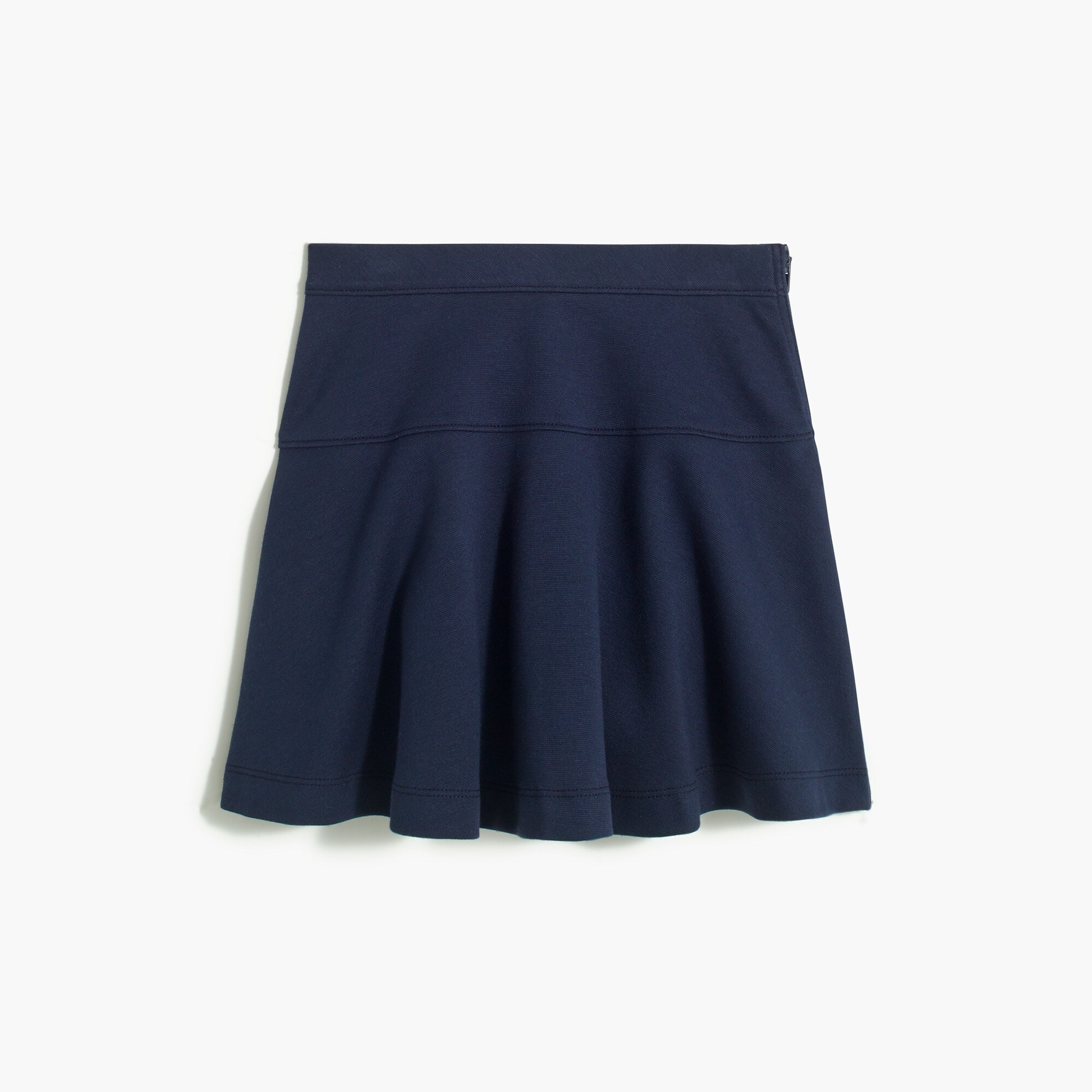  Girls' ponte uniform skirt