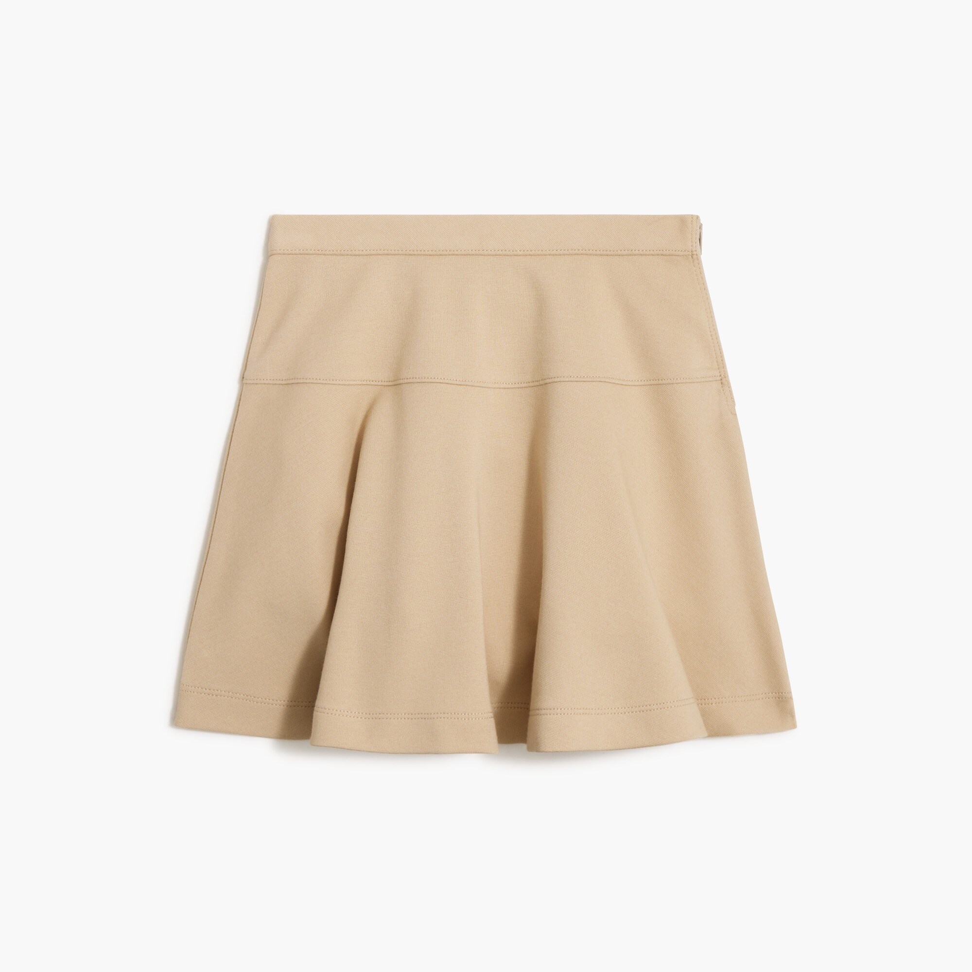 Girls' ponte uniform skirt