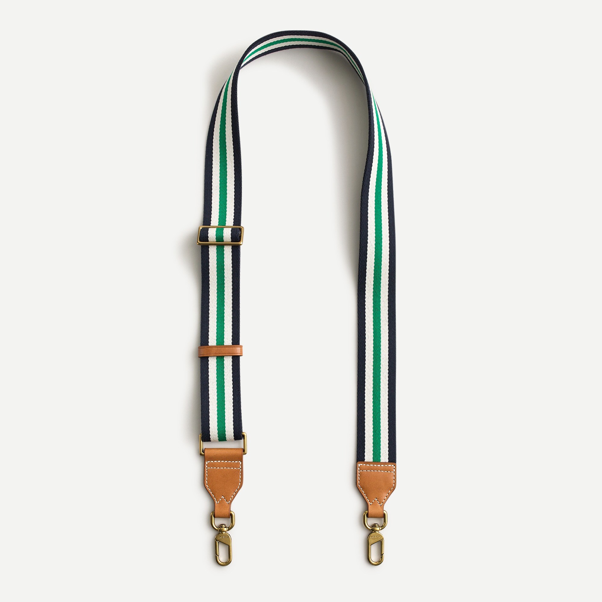 Woven bag strap in stripe