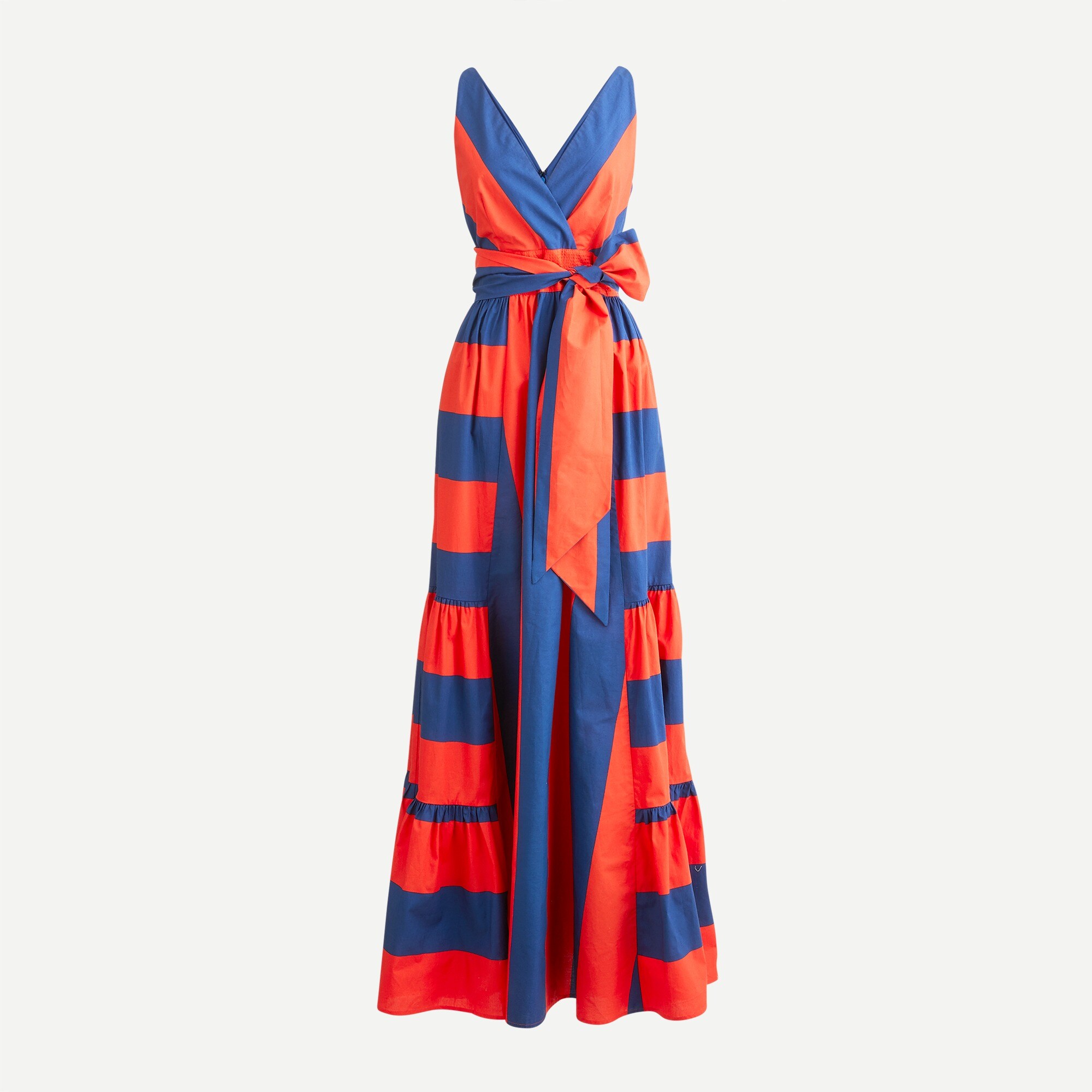 chinese dress ladies New With Tags J.Crew Striped Maxi Dress UK 6 – My Circular Wardrobe main image 1
