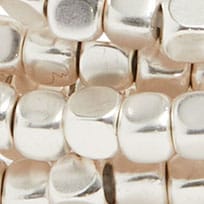 Tiny beads stretch bracelets set-of-six GOLD factory: tiny beads stretch bracelets set-of-six for women