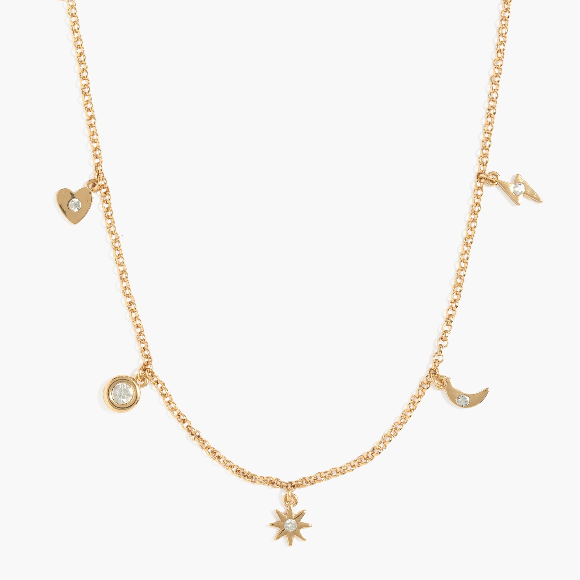 Celestial charms necklace