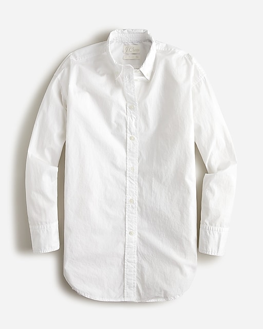  Relaxed-fit washed cotton poplin shirt