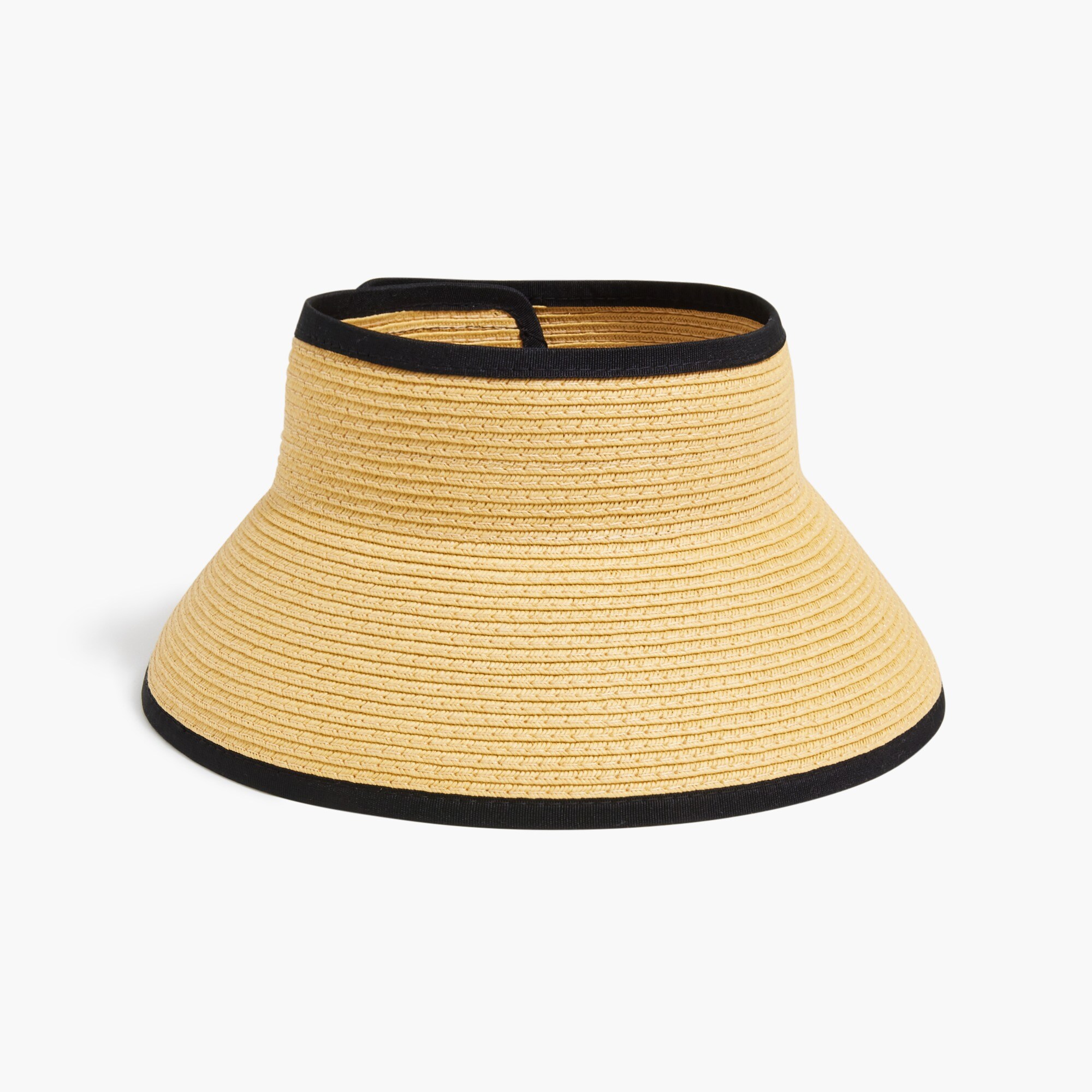 womens Packable straw visor