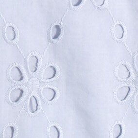 Sleeveless eyelet ruffle top BLACK factory: sleeveless eyelet ruffle top for women