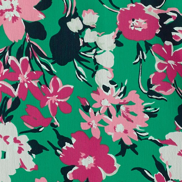 Printed short-sleeve ruffle top DORRY DOT IVORY NAVY printed short-sleeve ruffle top for women