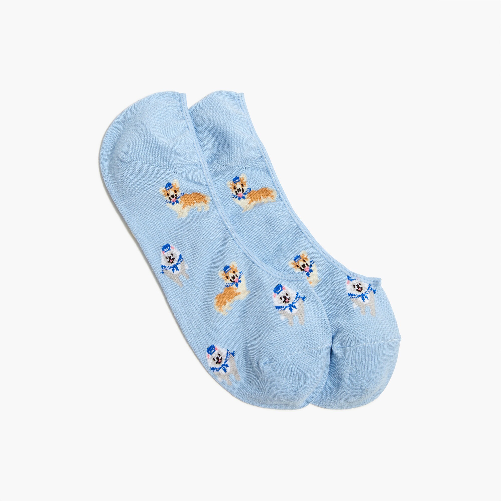 Sailor dogs no-show socks