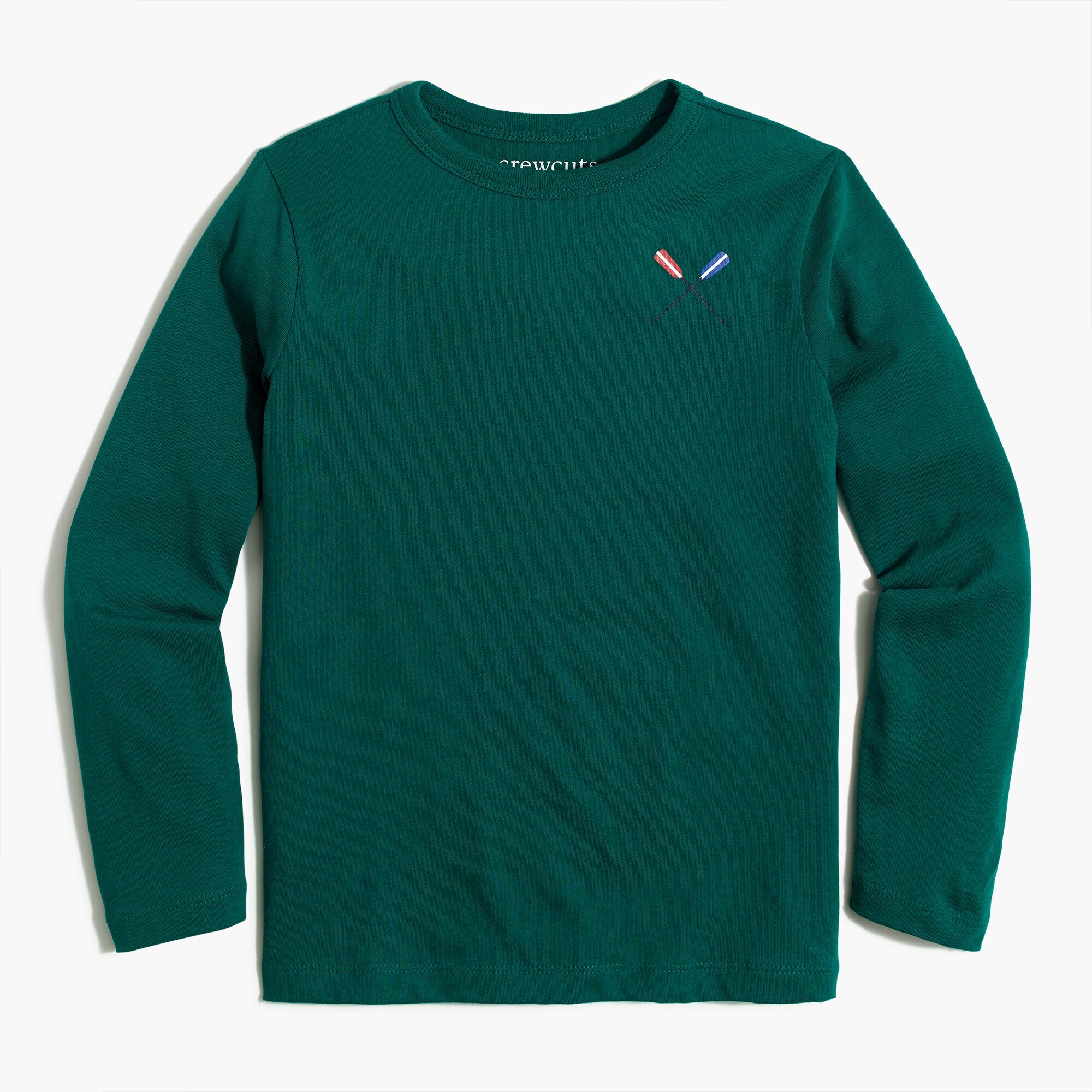 Boys' long-sleeve oars graphic tee
