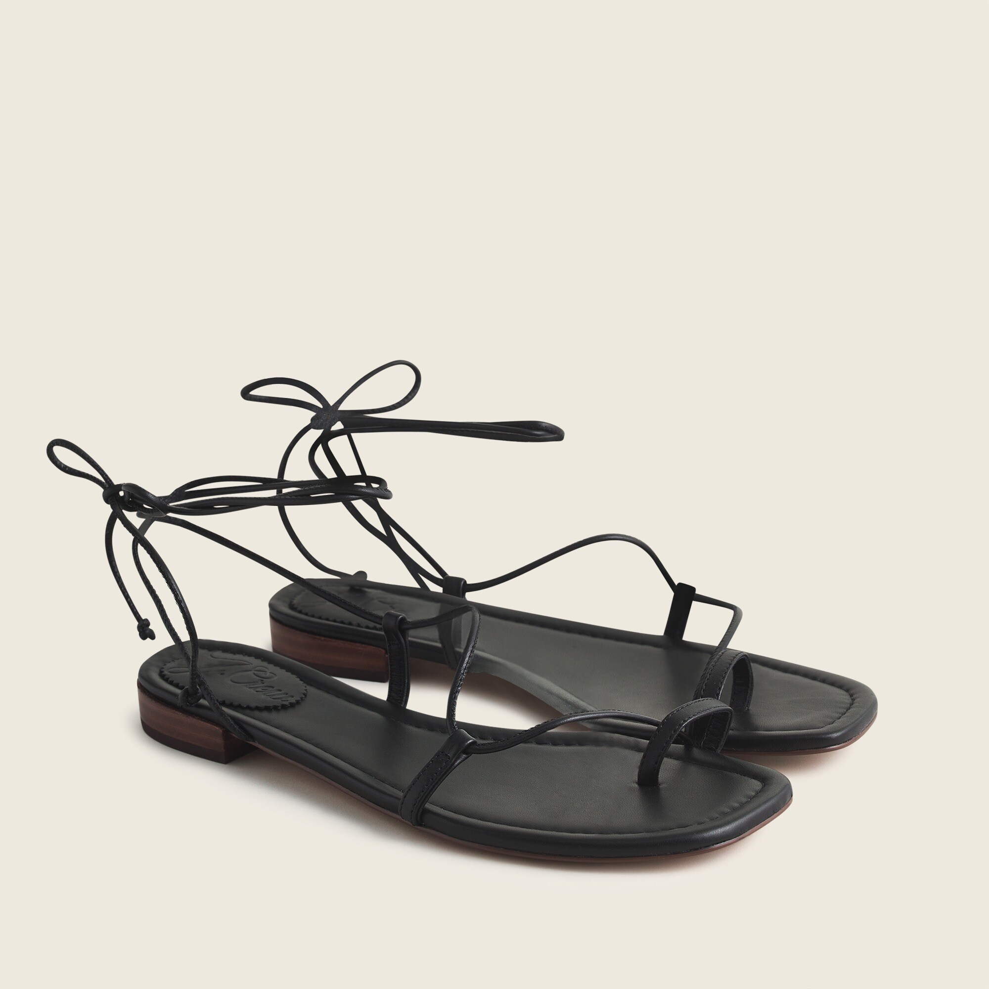 Abbie ankle-wrap sandals