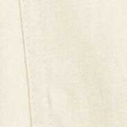 Linen-blend drawstring short MARINE GREEN WHITE 