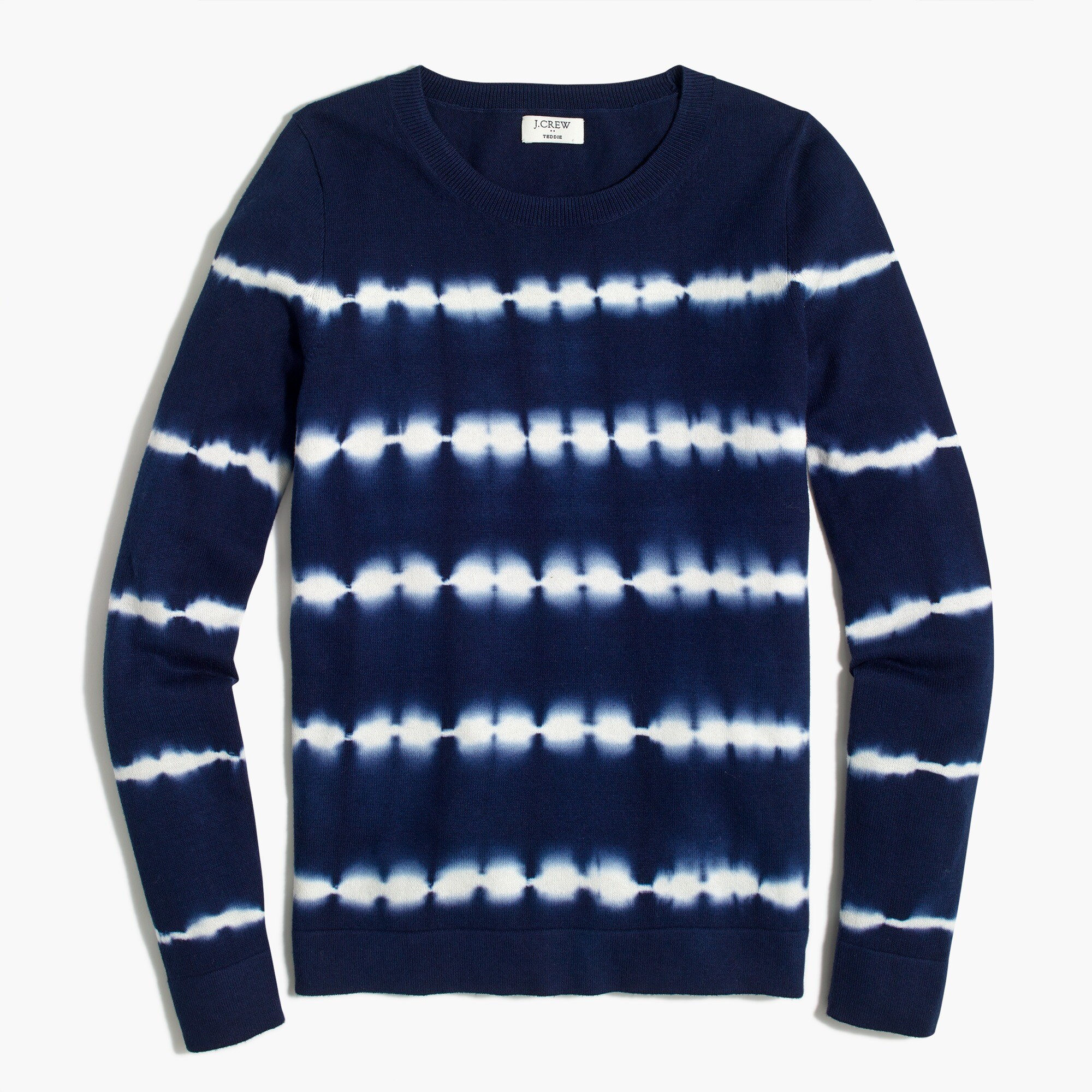 tie-dyed teddie sweater for women