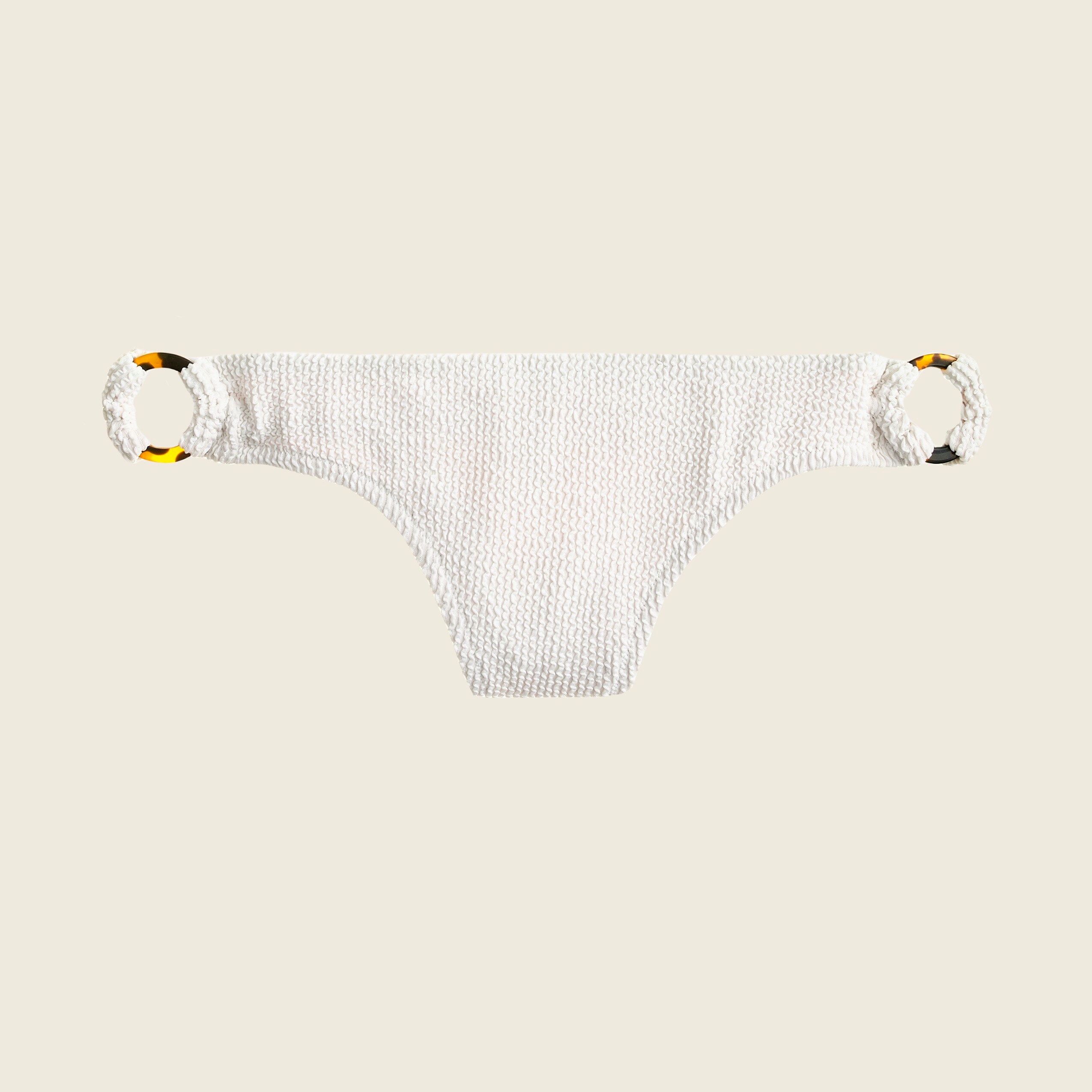 Scrunchie ring bikini bottom