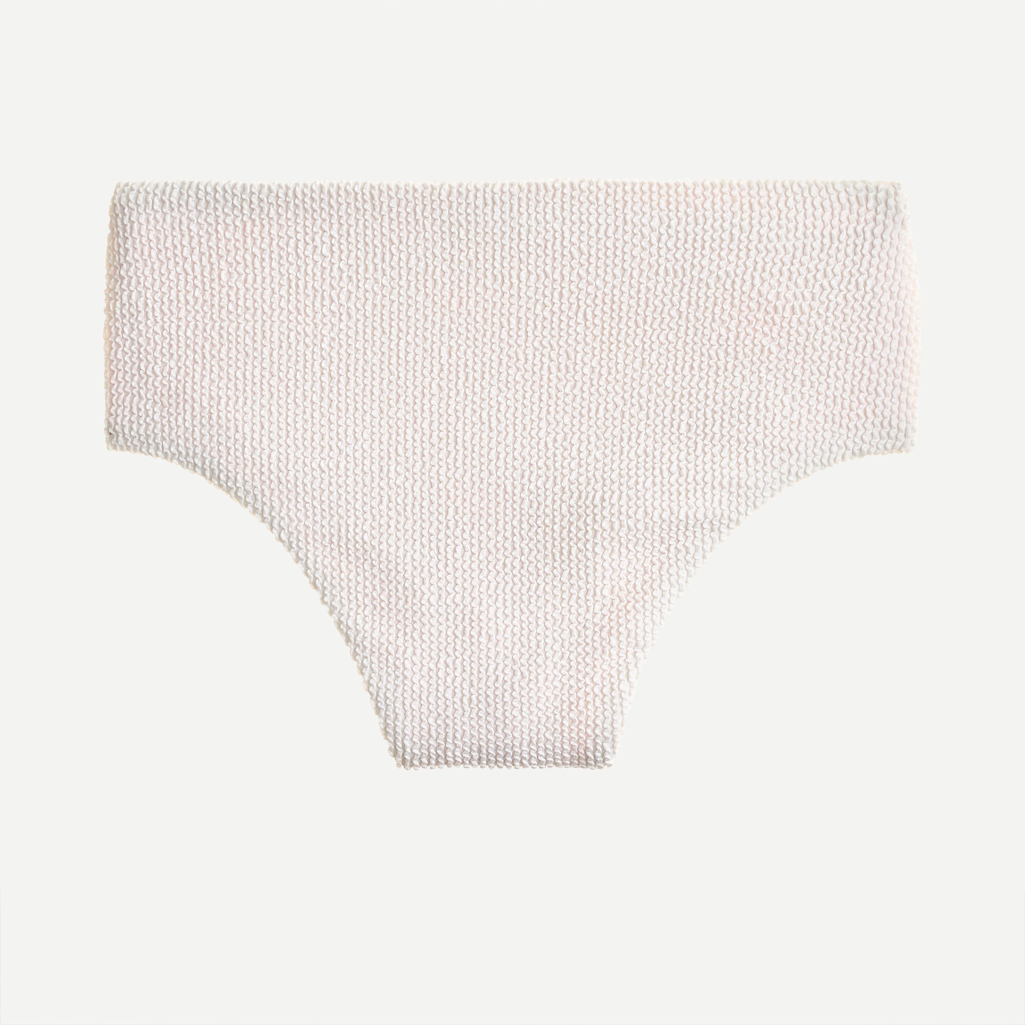 Scrunchie high-cut waist bikini bottom