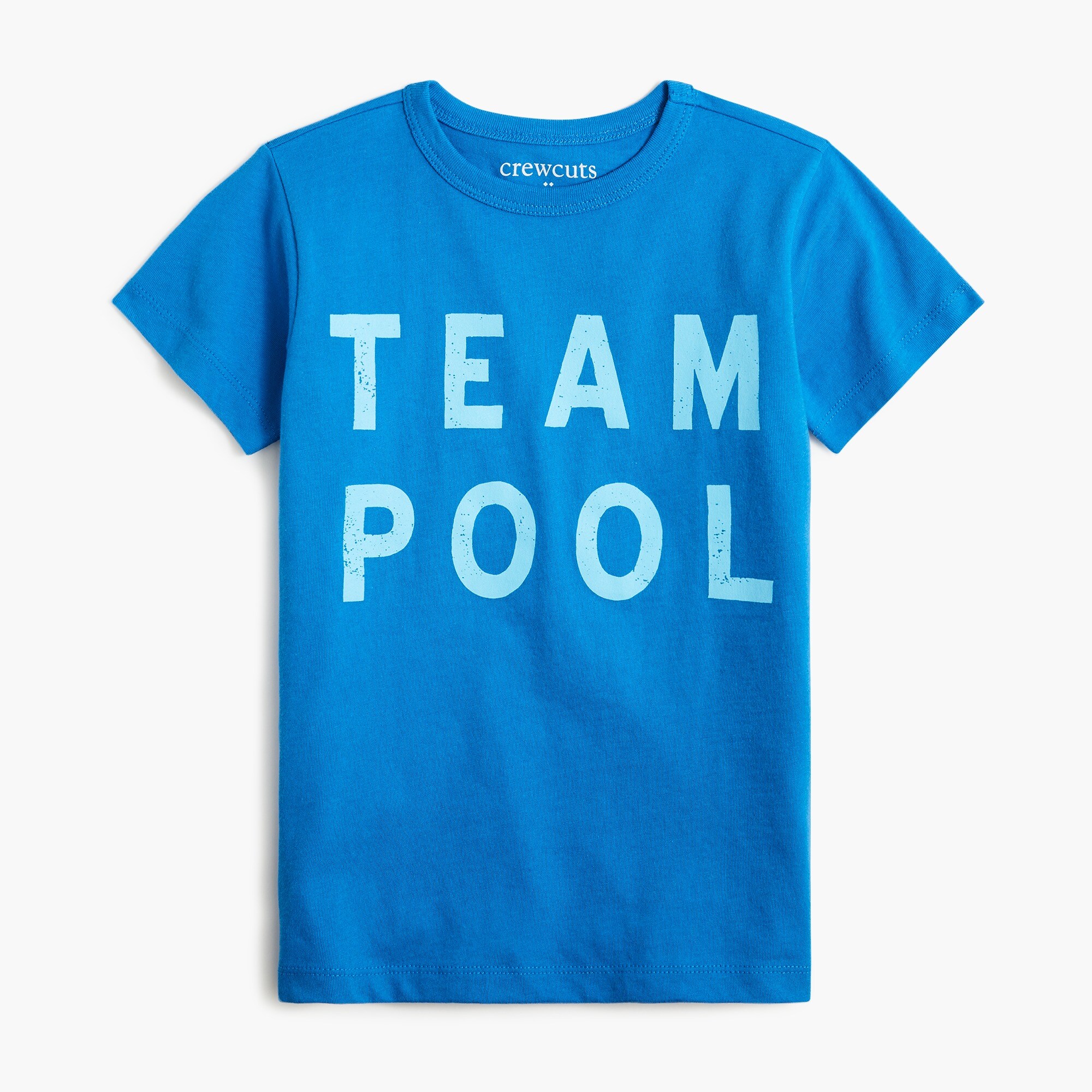 Boys "team pool" graphic tee