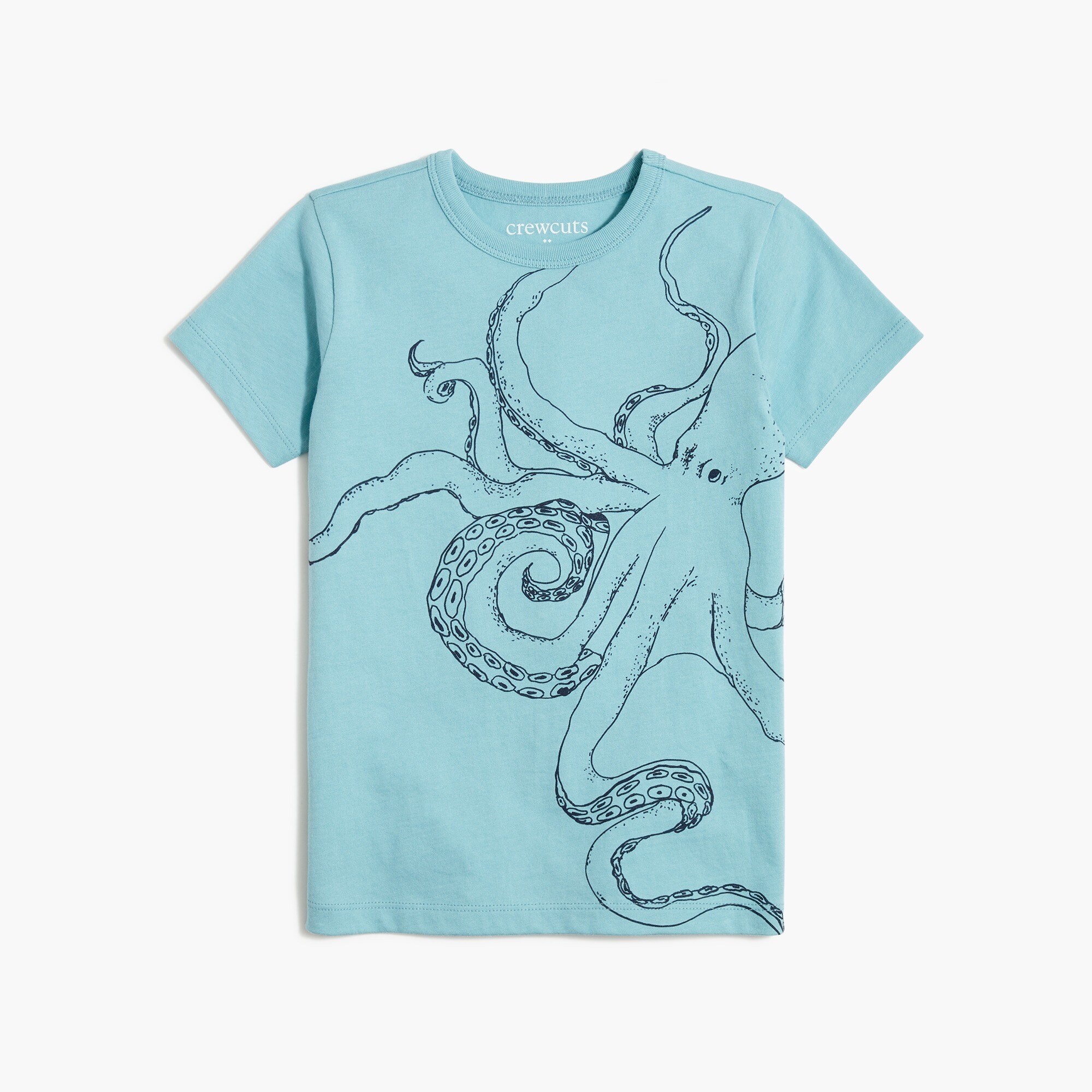 Boys' octopus graphic tee
