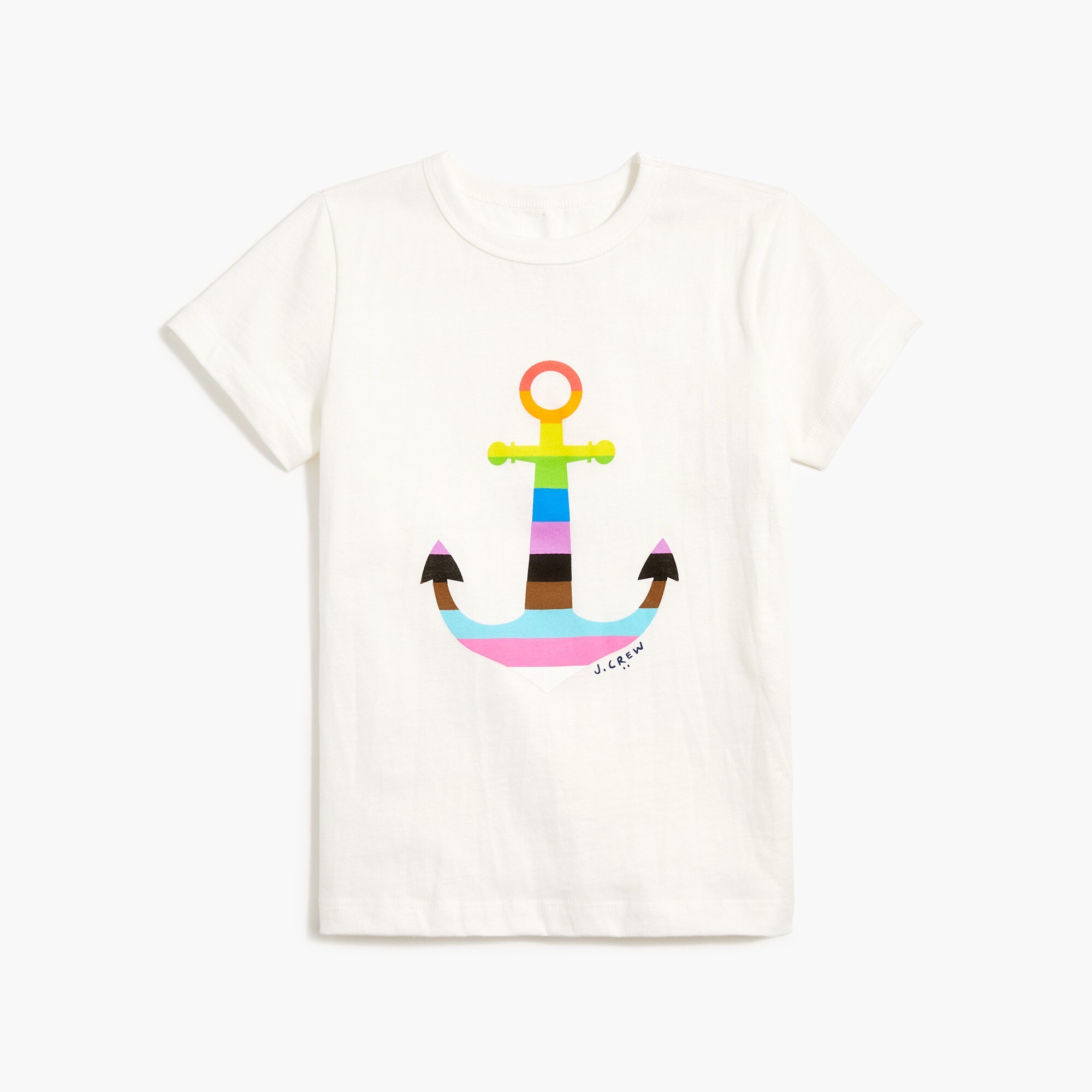 Kids' PFLAG X J.Crew Factory anchor graphic tee