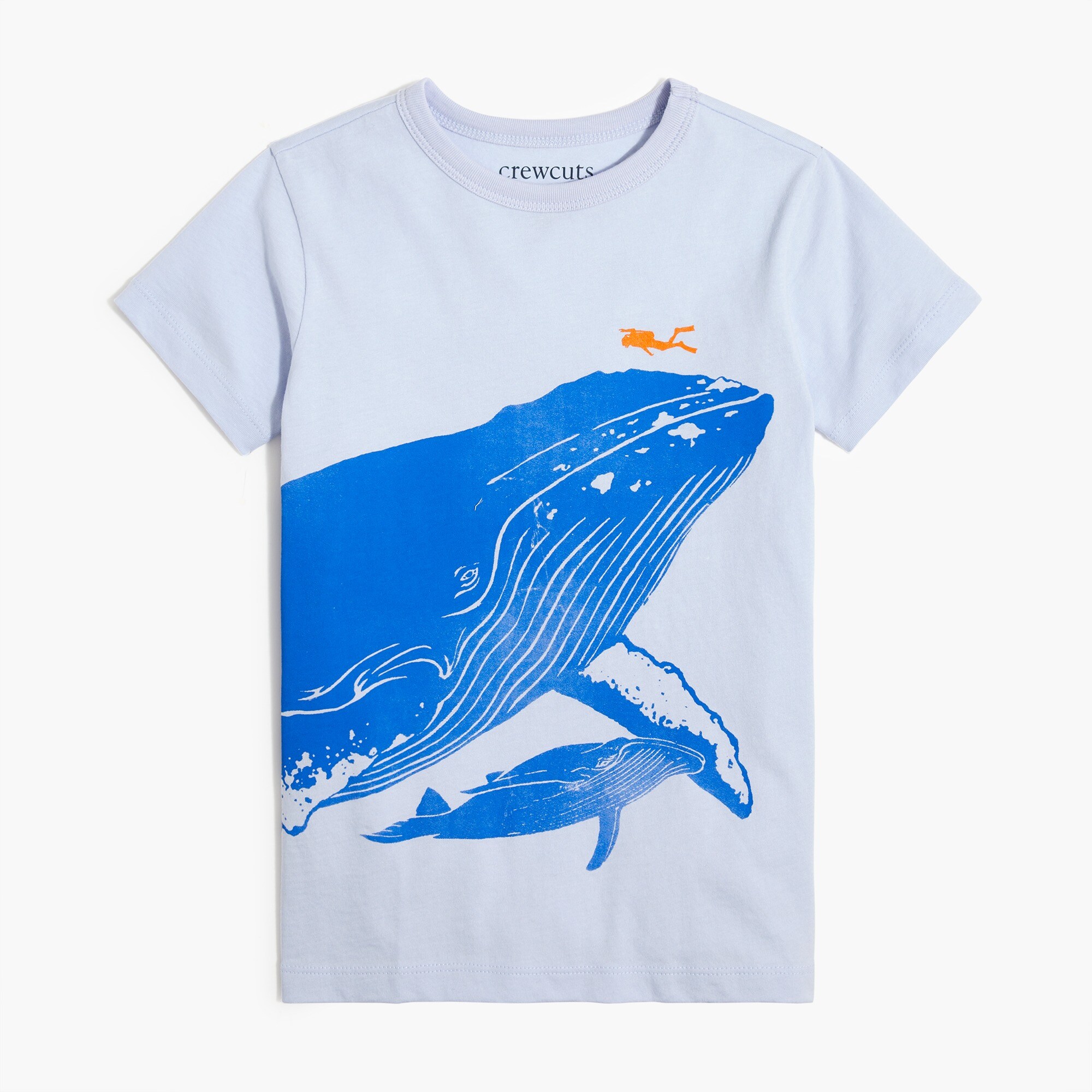 Boys' whale graphic tee