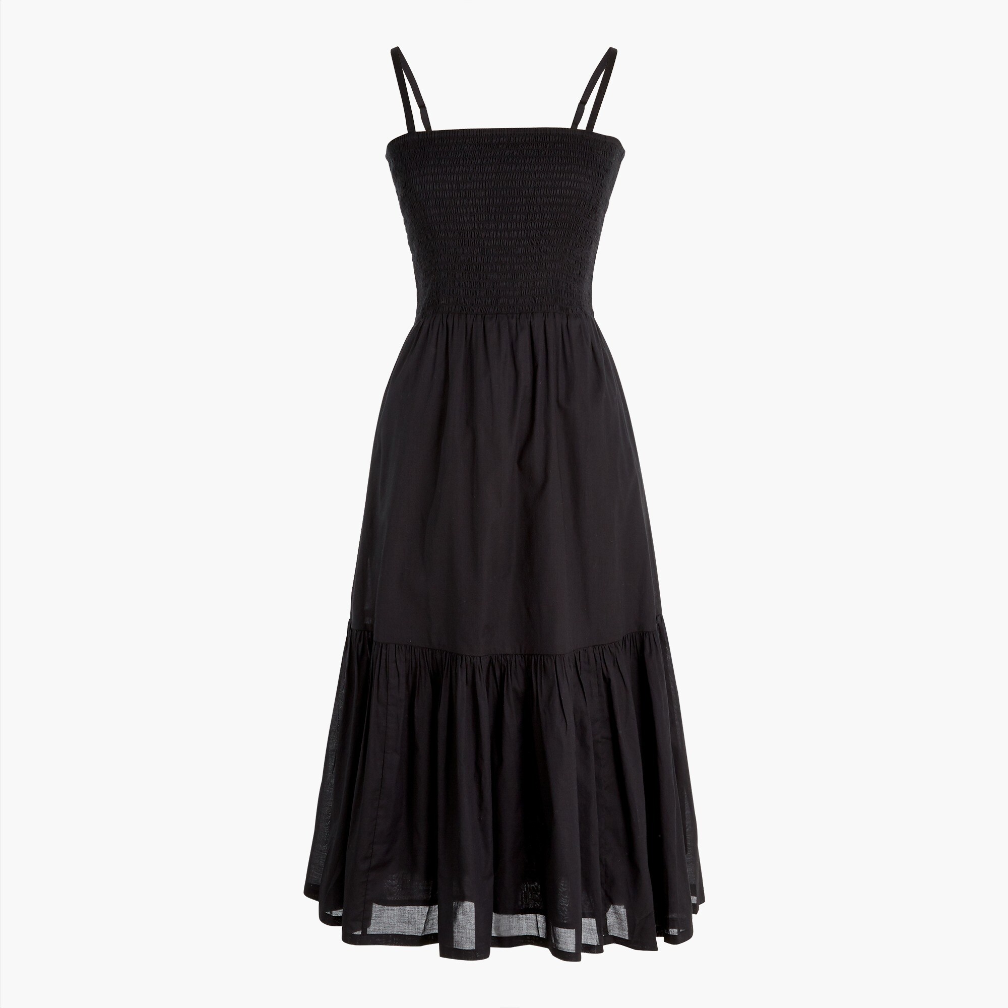 【SALE/国内発送】  Smock Top Midi Dress Smocked-top Midi Dress For Women | Factory