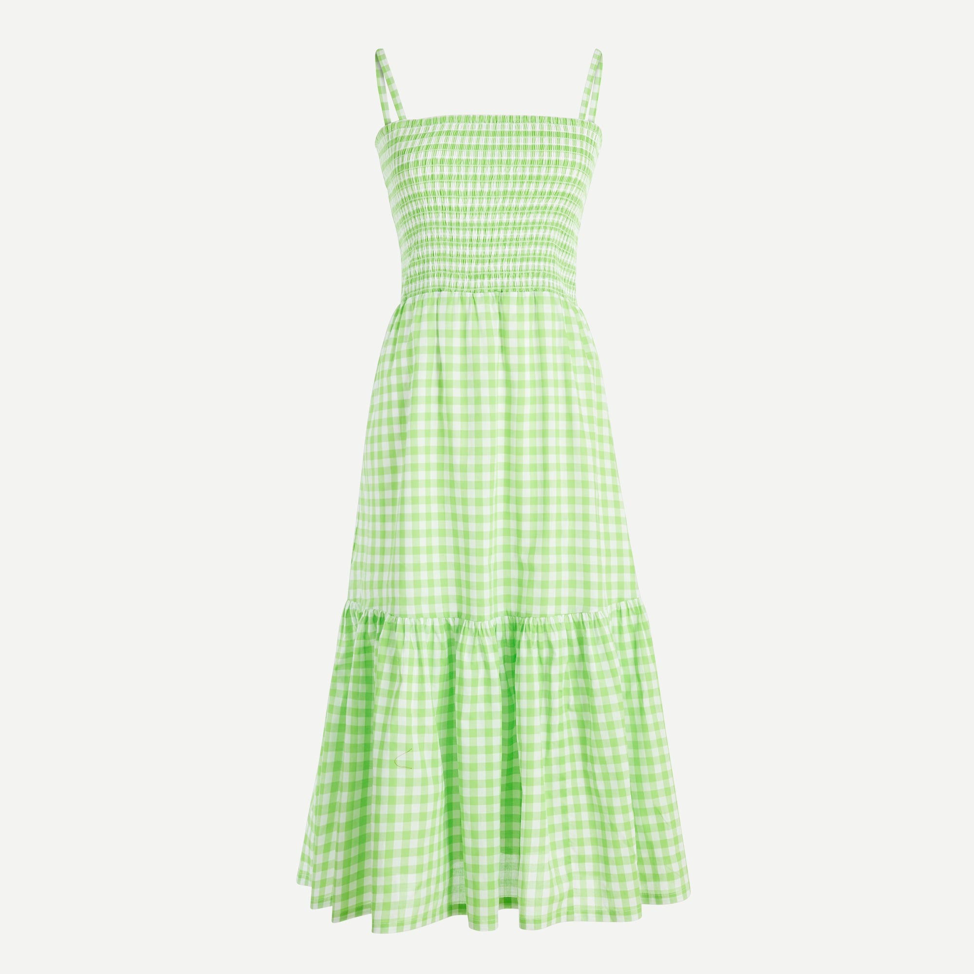 Smocked top midi dress