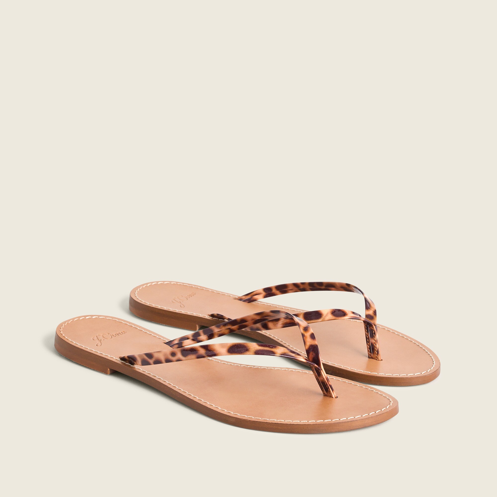 J crew flip flops womens store