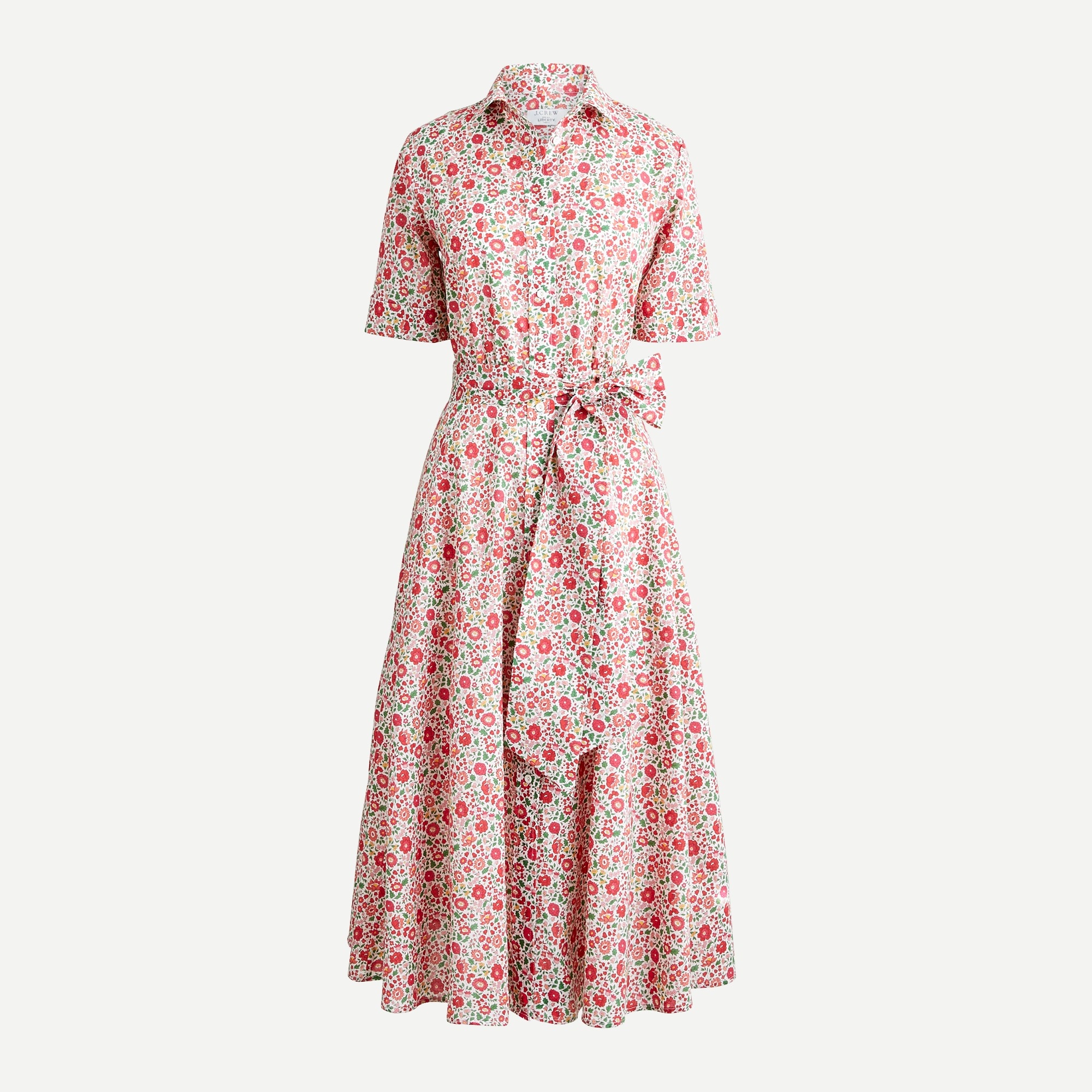 Liberty® Women In J.Crew: For Belted Floral Danjo Shirtdress
