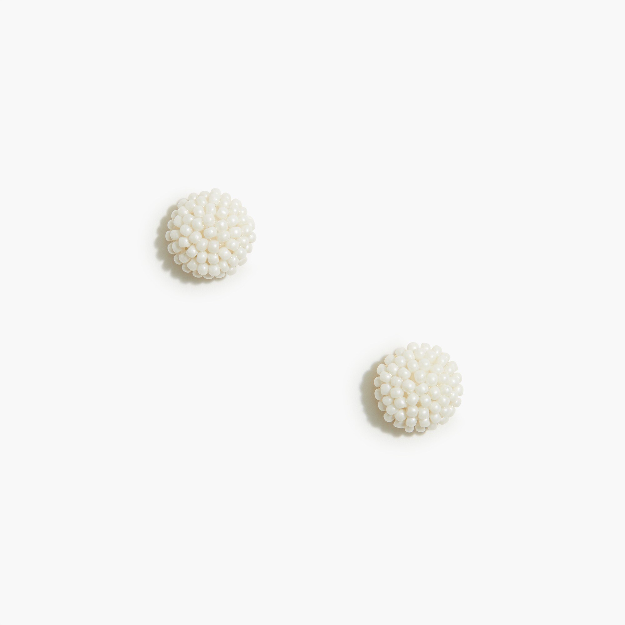 Seed bead stud earrings