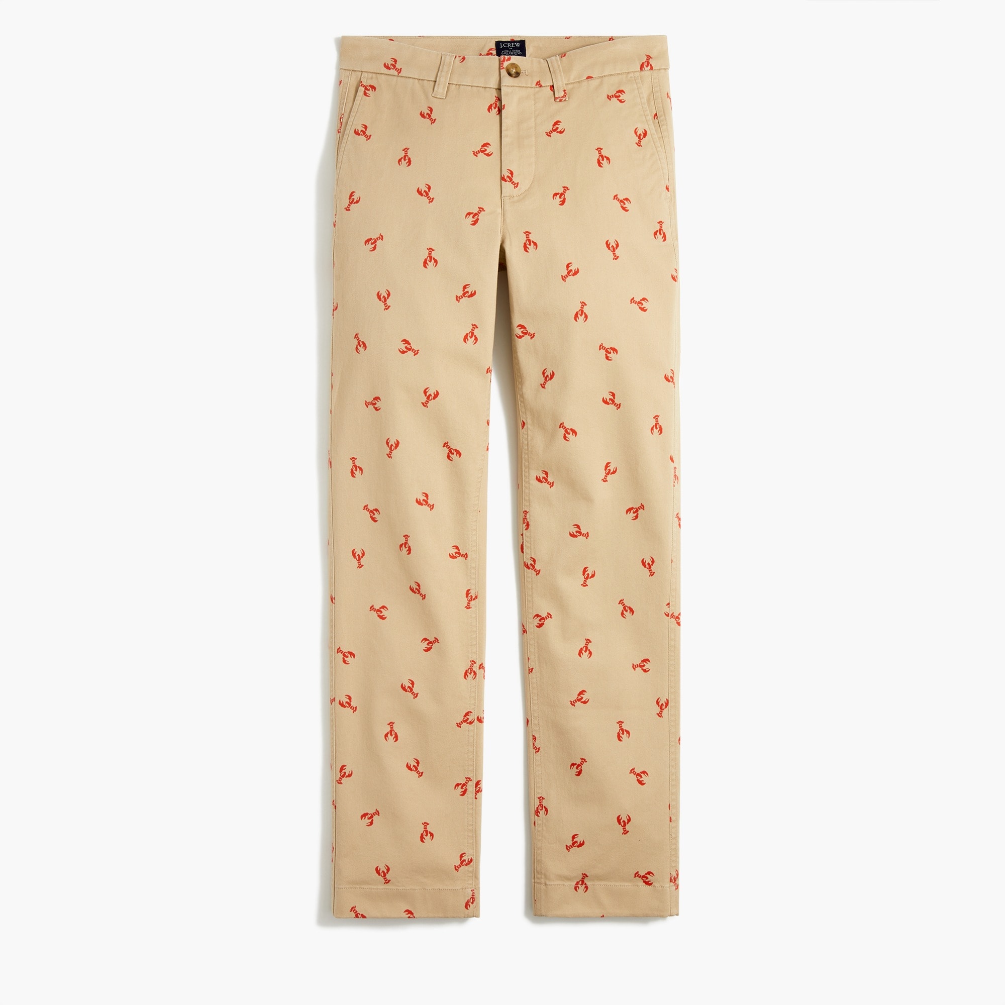 lobster high-rise girlfriend chino pant for women