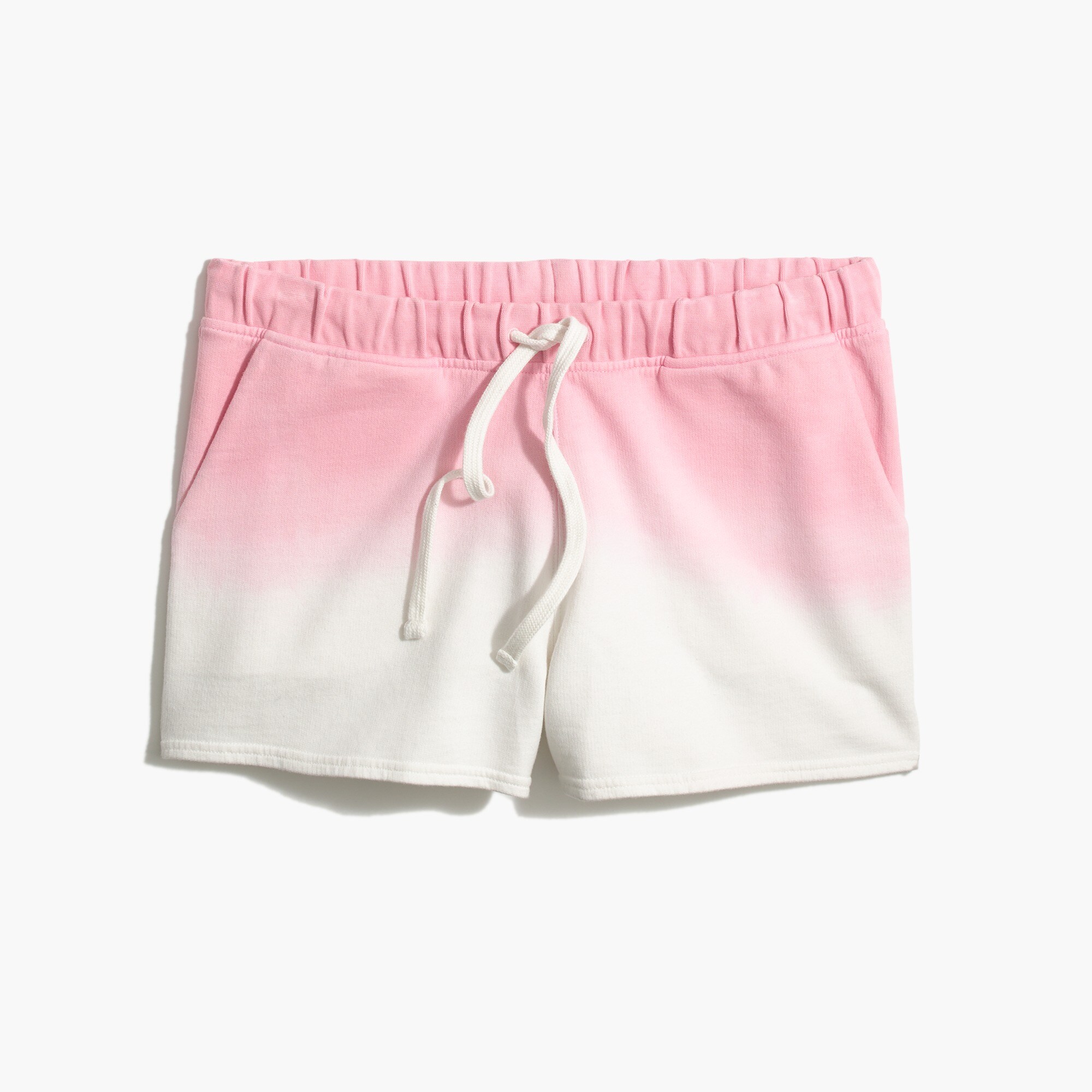 dip-dyed ombré short for women