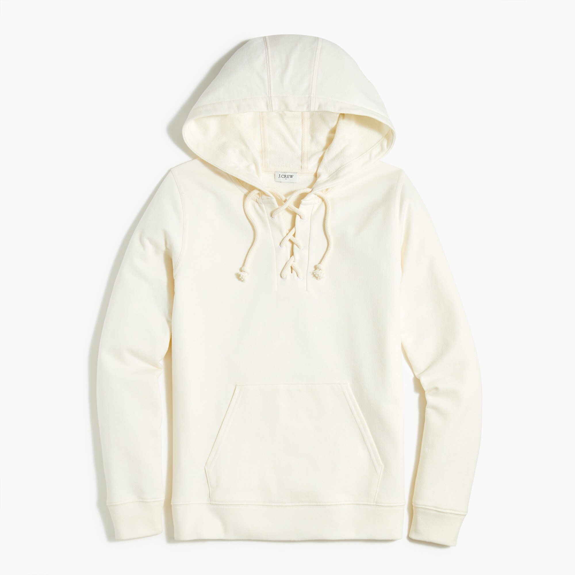 lace-up hoodie for women