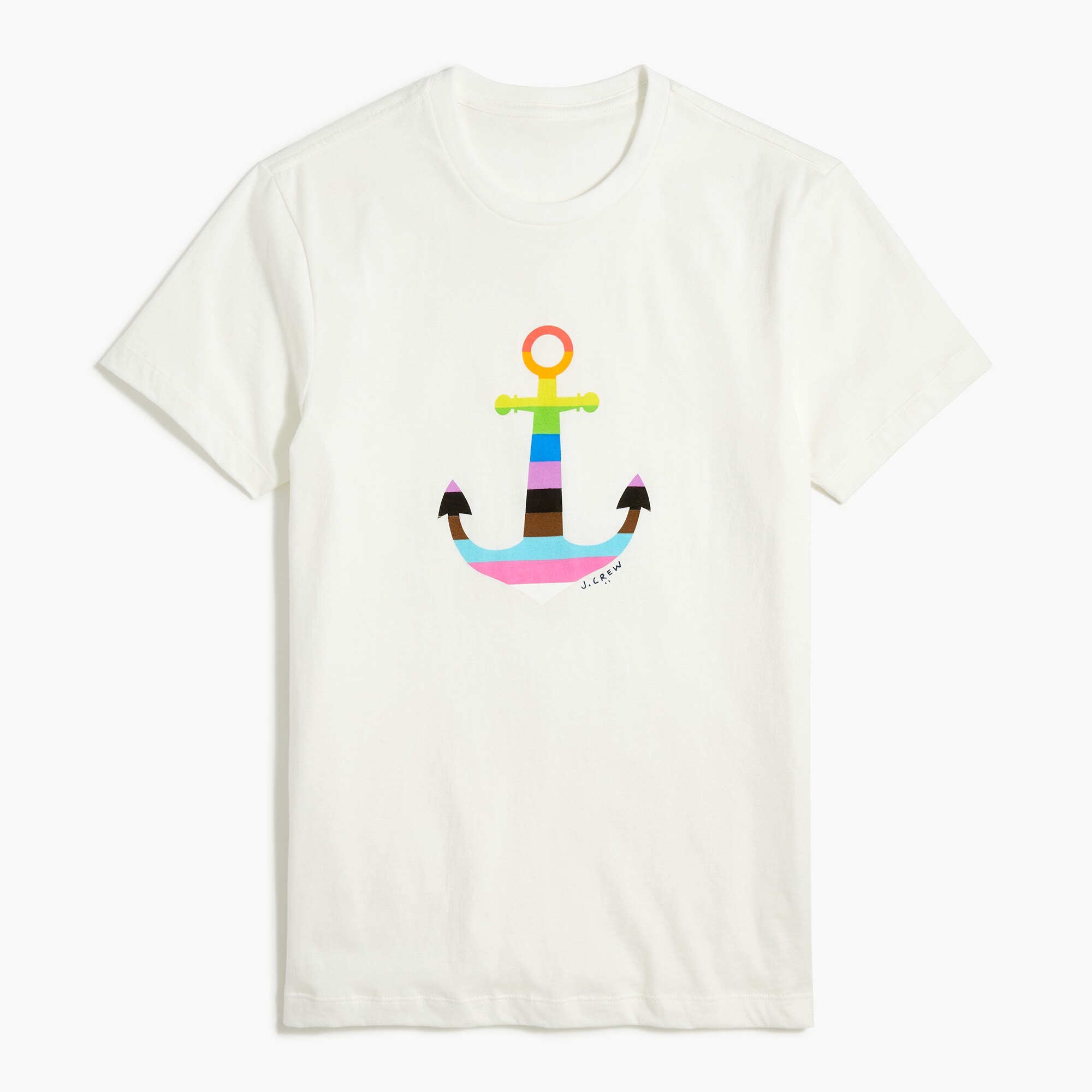 pflag x j.crew factory anchor graphic tee for women