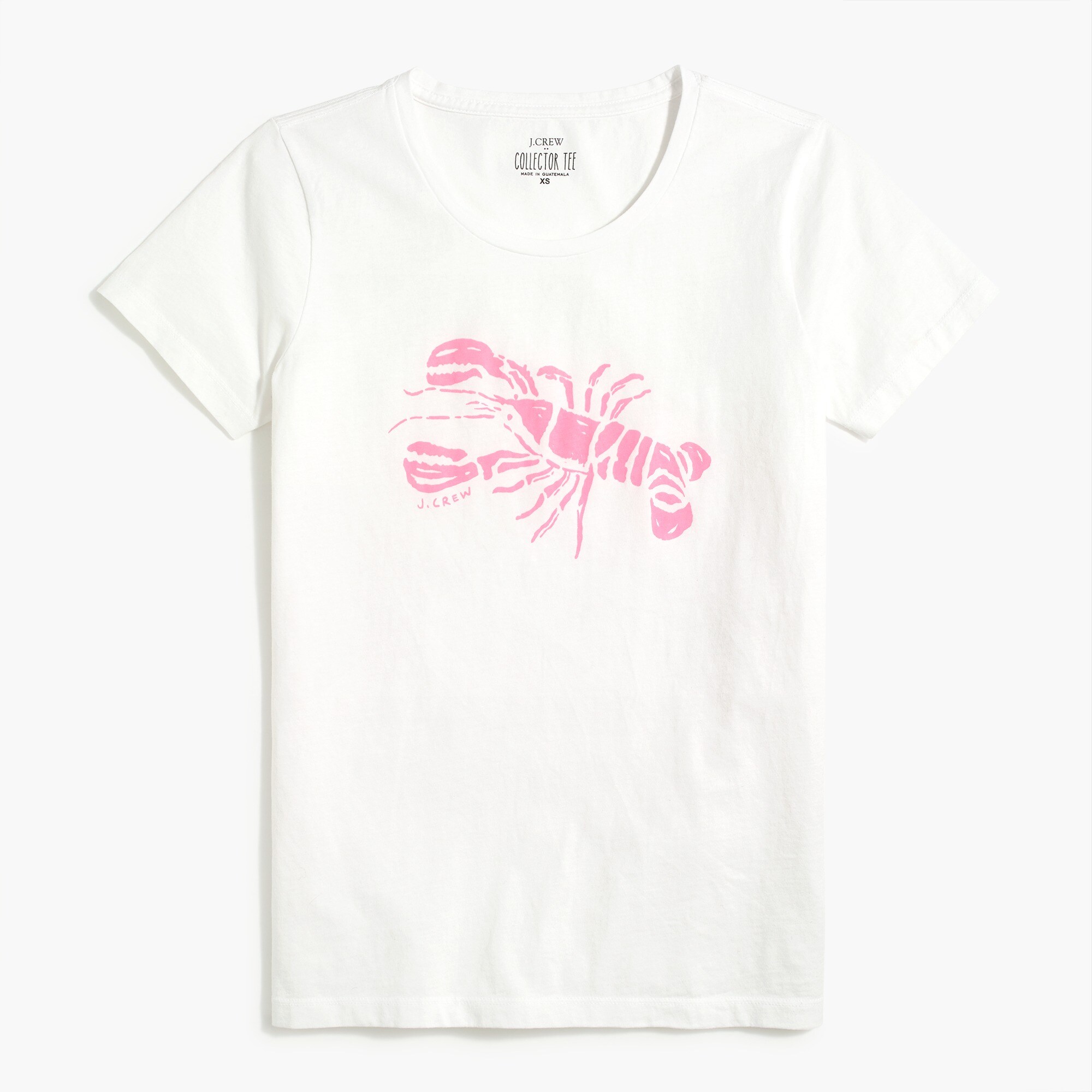 lobster graphic tee for women