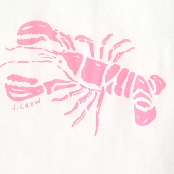 Lobster graphic tee LOBSTER T SHIRT GRAPHIC factory: lobster graphic tee for women